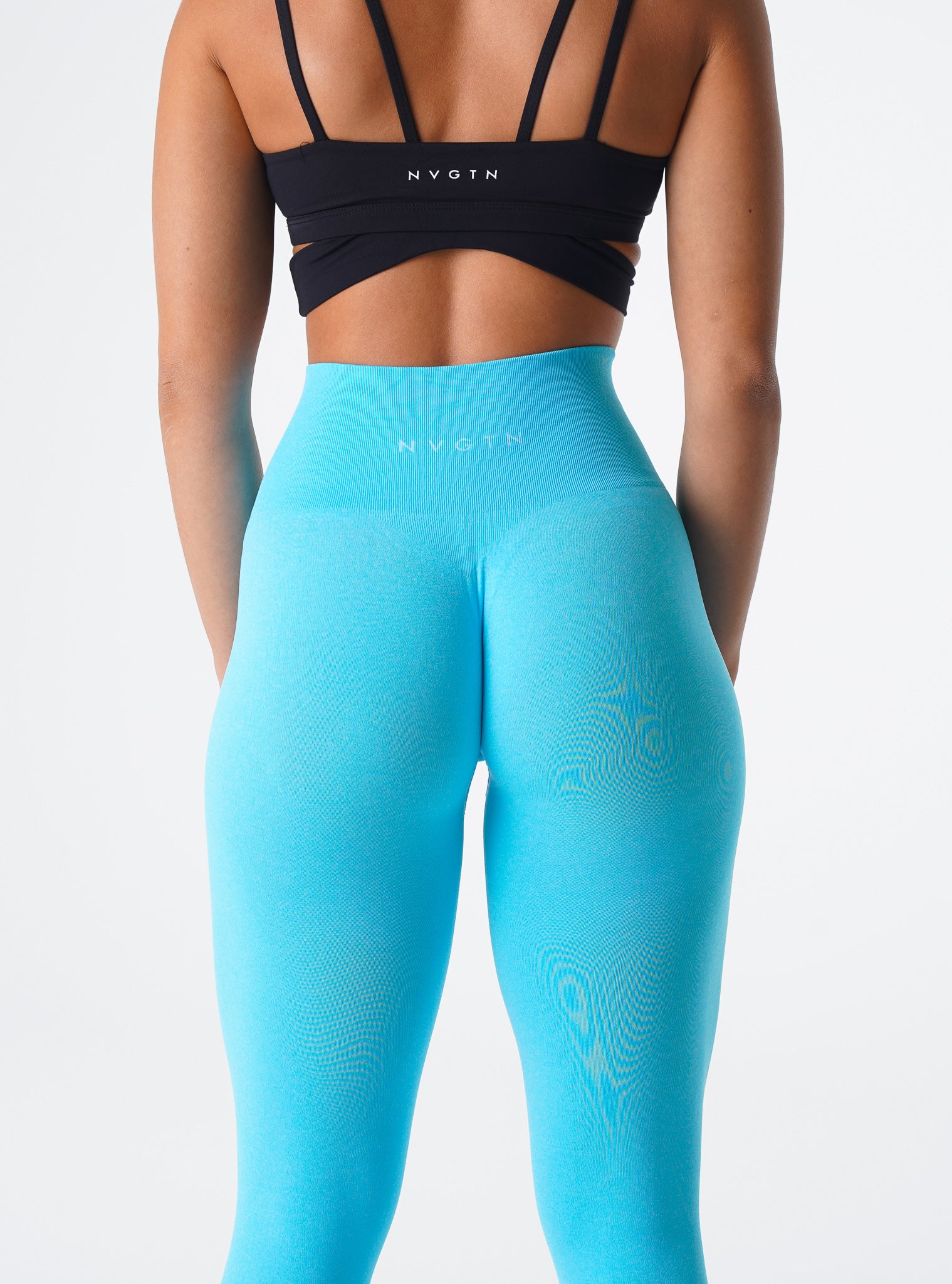 Aqua NV Seamless Leggings - Image 2