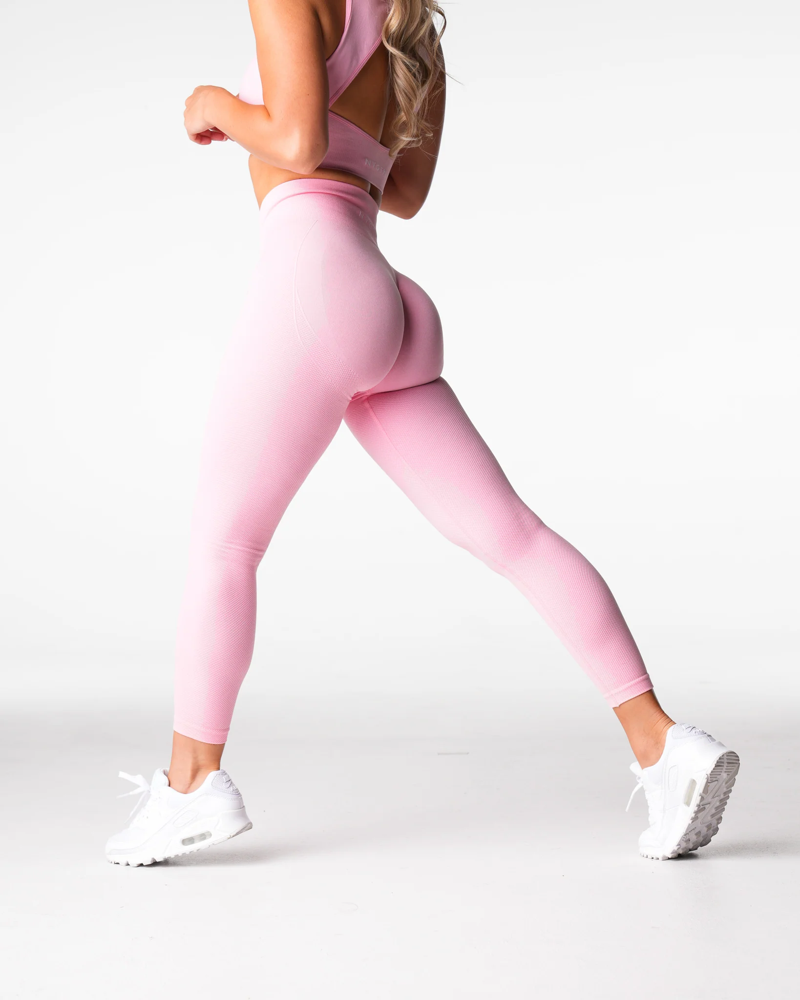 Baby Pink Lift Seamless Leggings - Image 3