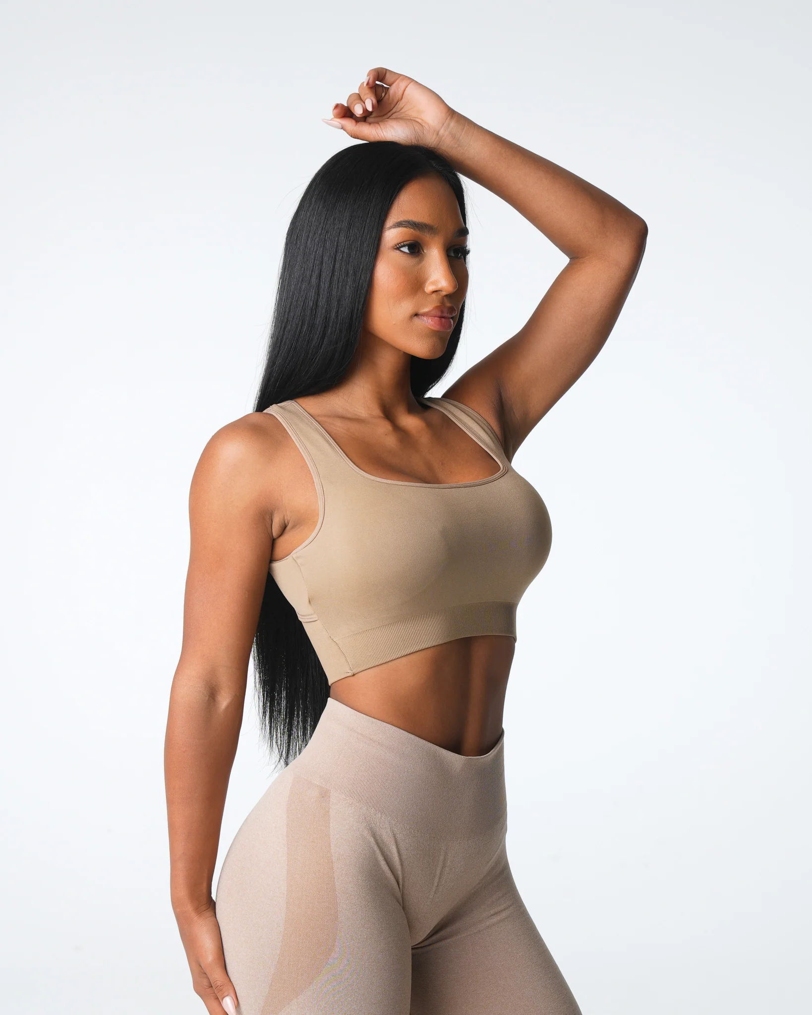 Beige Empower Seamless Bra - Image 3
