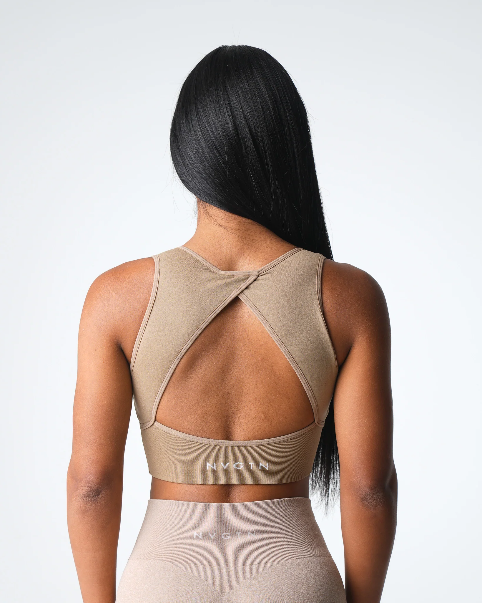 Beige Empower Seamless Bra - Image 4