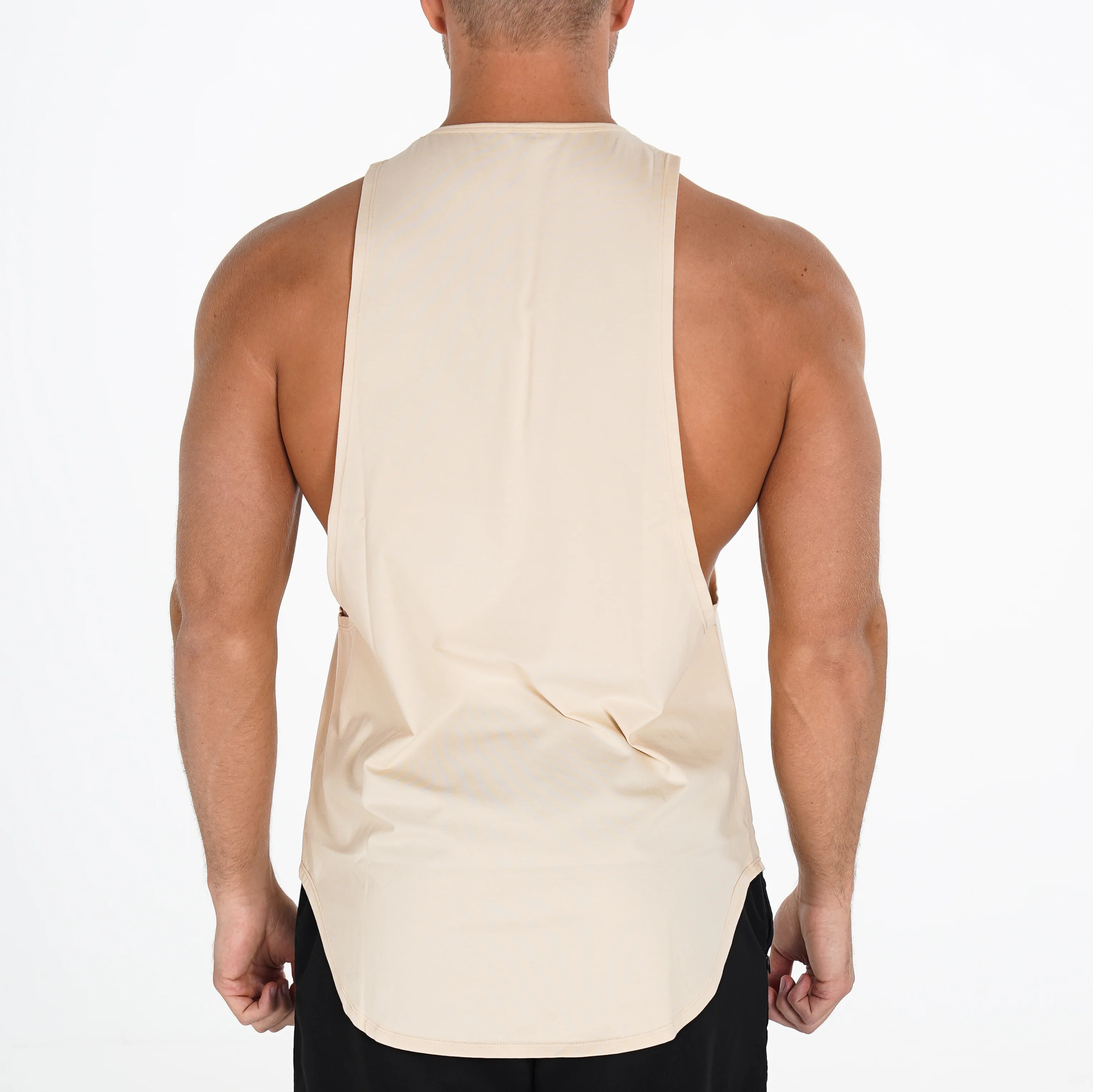 Beige Pulse Edge Tank - Image 2