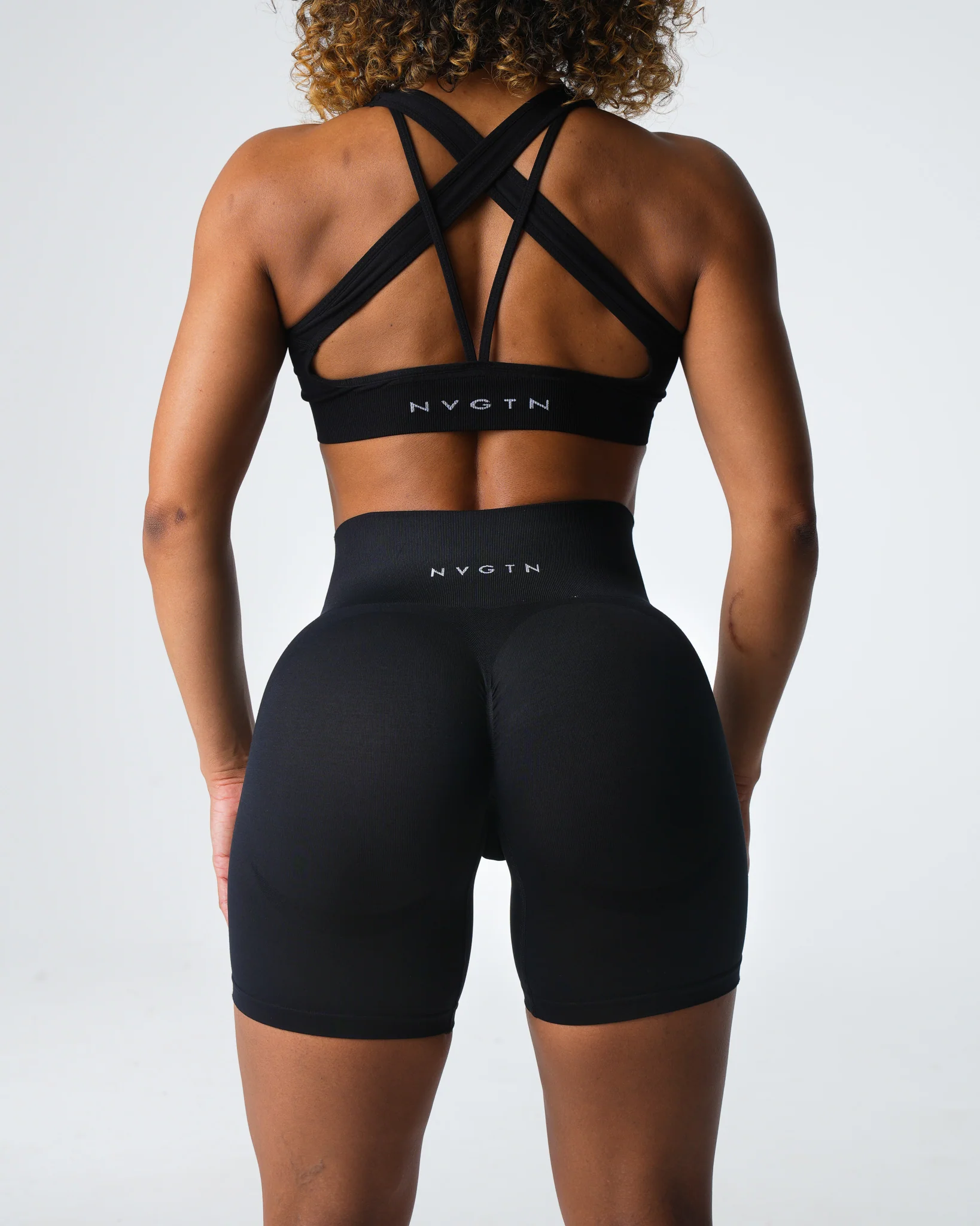 Black Contour 2.0 Seamless Shorts - Image 2