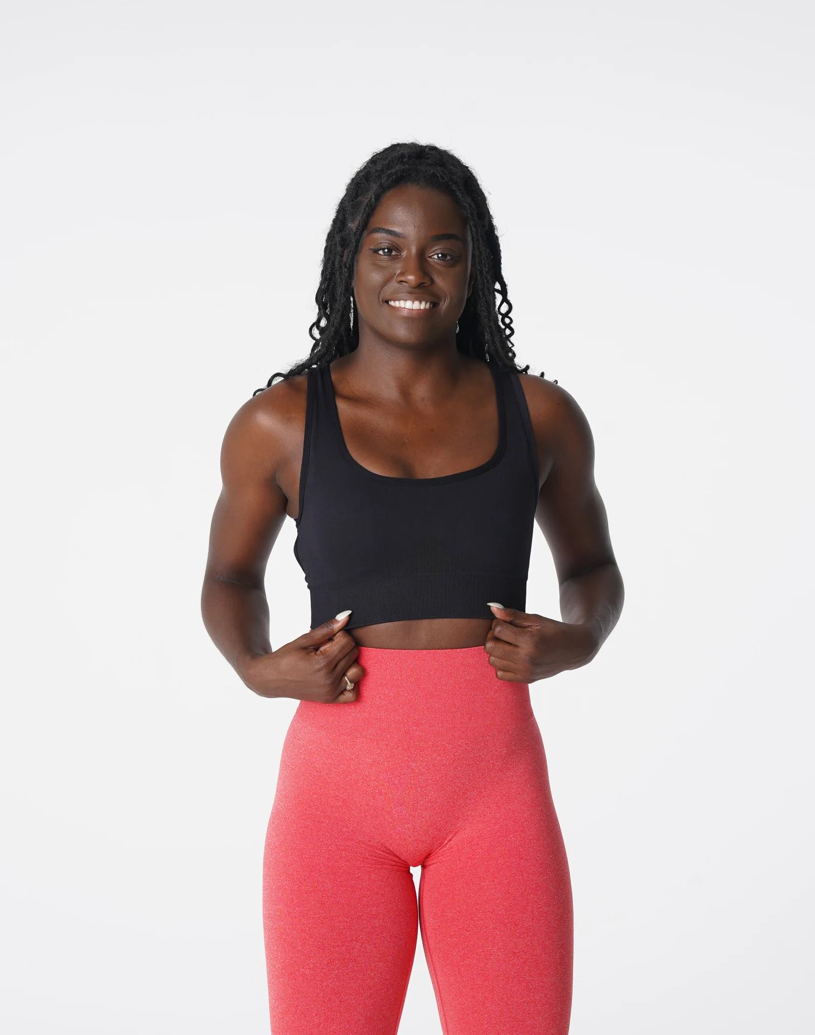 Black Eclipse Seamless Bra - Image 2