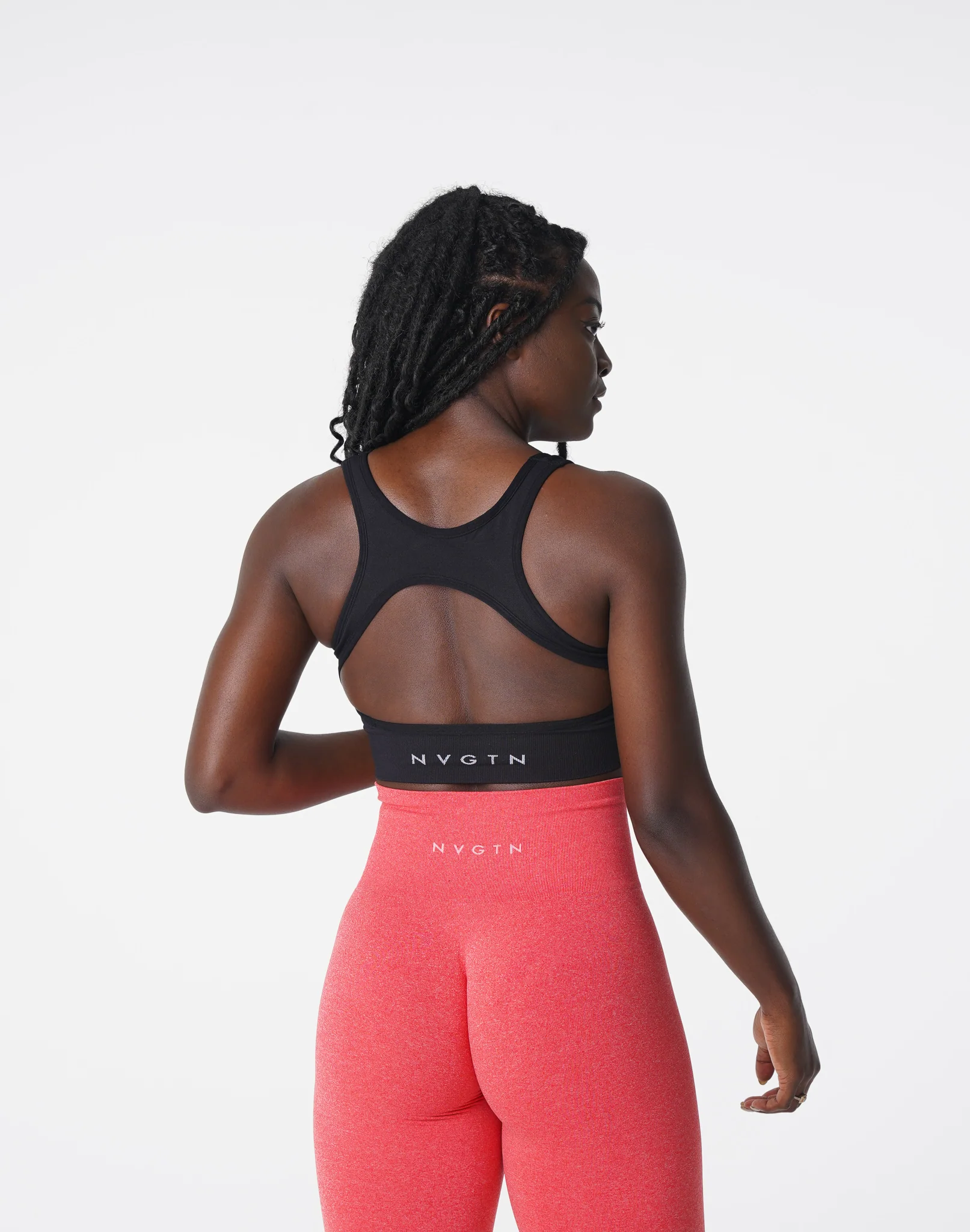 Black Eclipse Seamless Bra - Image 4