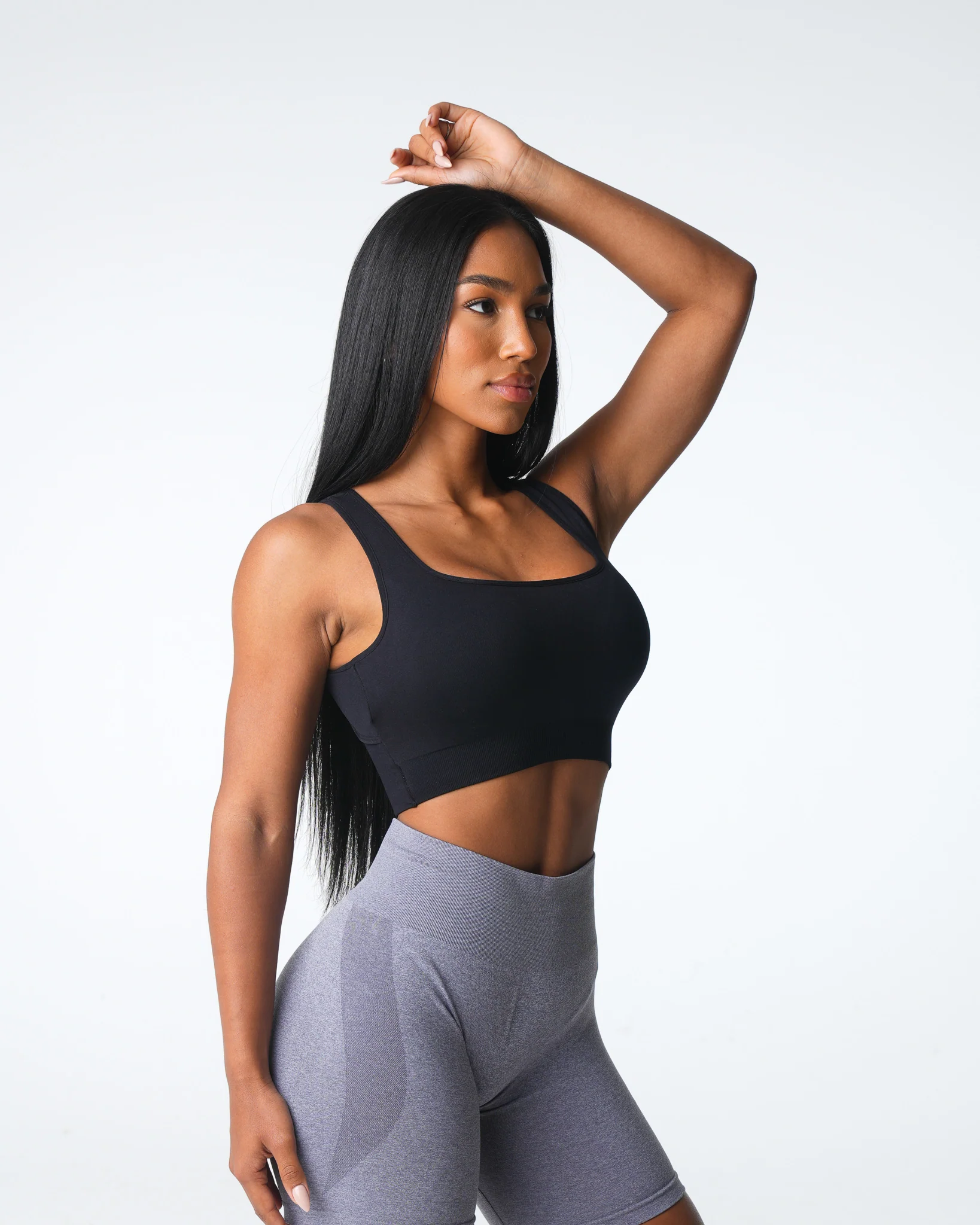 Black Empower Seamless Bra - Image 3