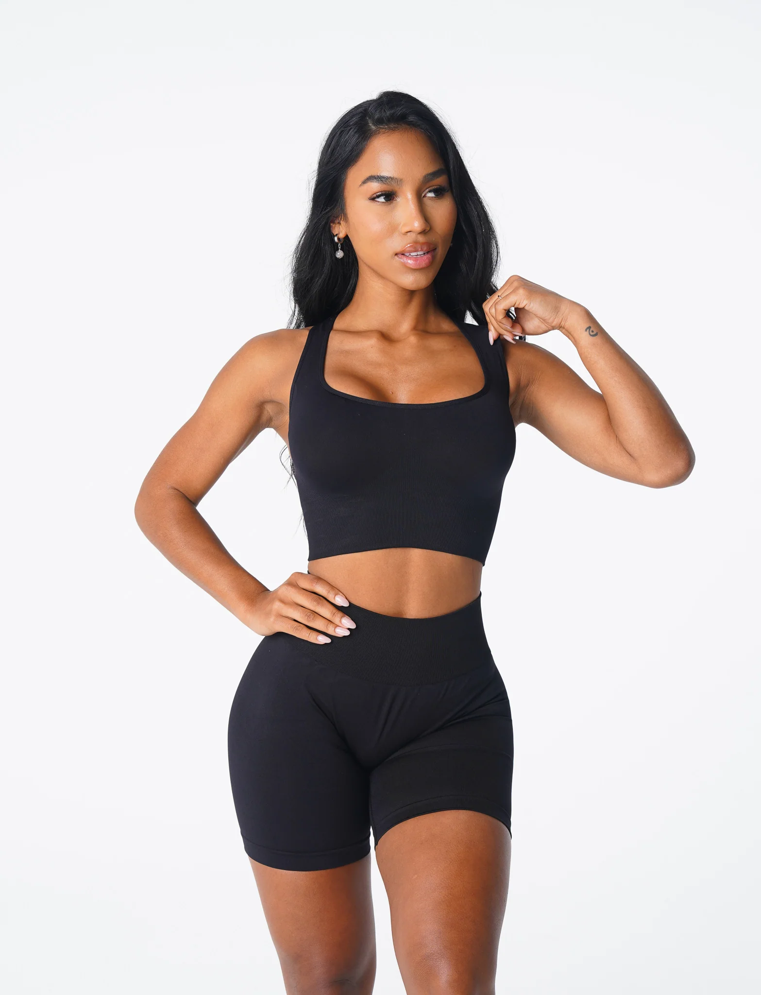 Black Ignite Seamless Bra