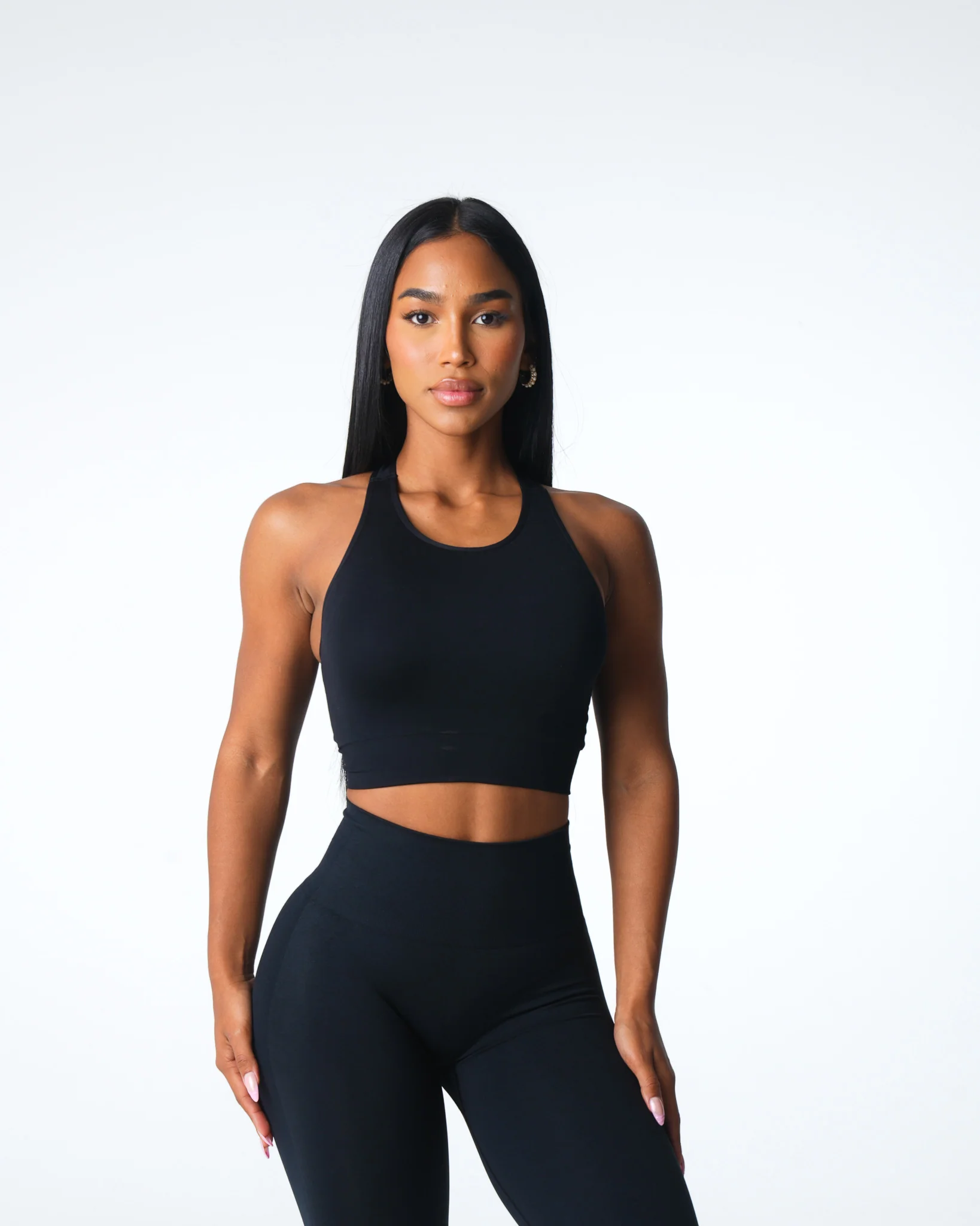 Black Resilience Seamless Bra - Image 2