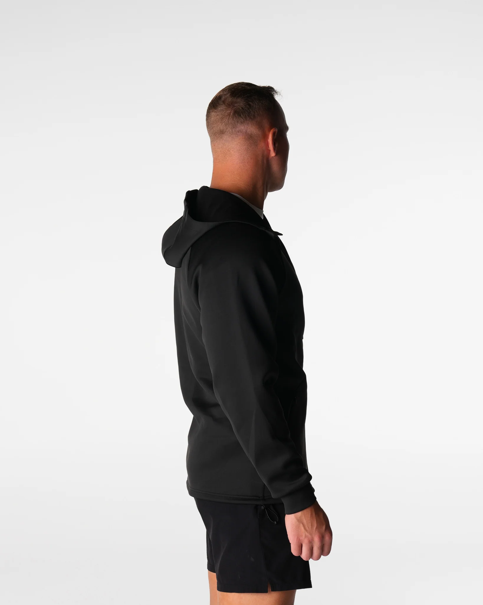 Black Swift Hooded Jacket - Image 3