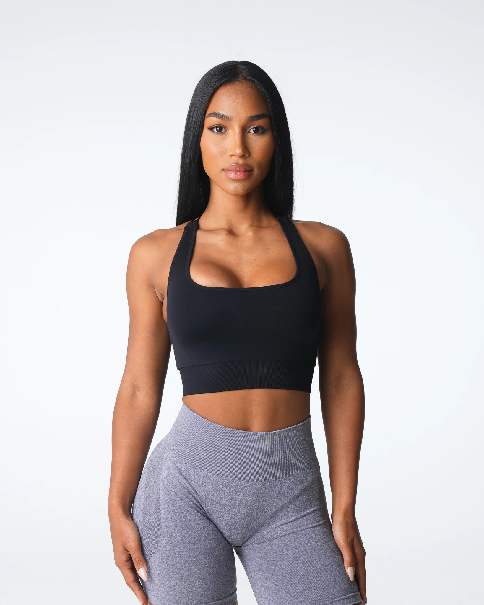 Black Thrive Seamless Bra - Image 2