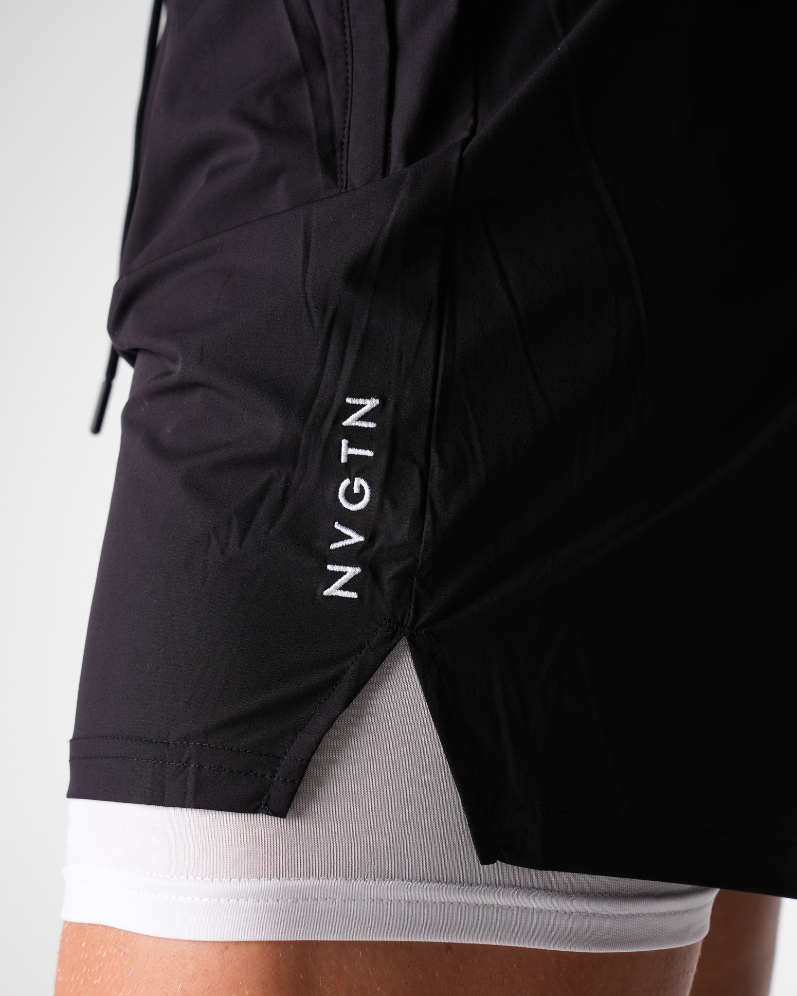 Black Voyager Shorts - Image 2