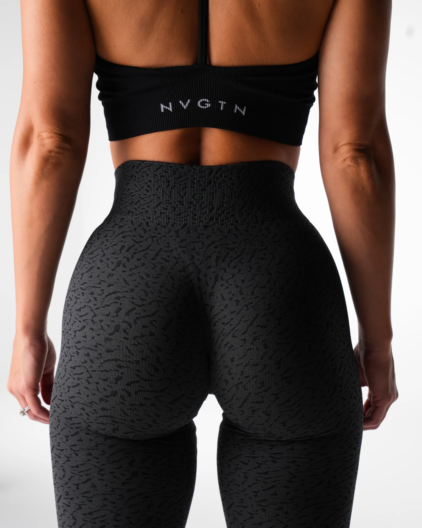 Black Zesty Seamless Leggings - Image 2