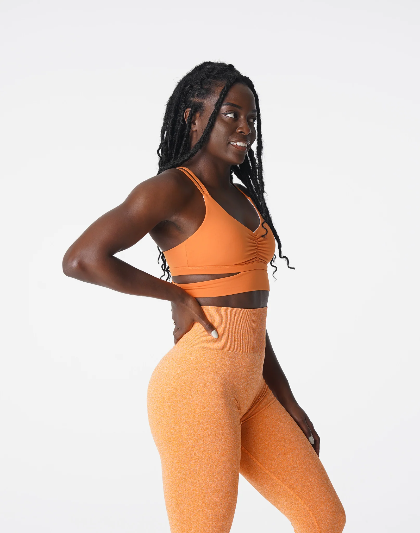 Burnt Orange Revolve Bra - Image 2