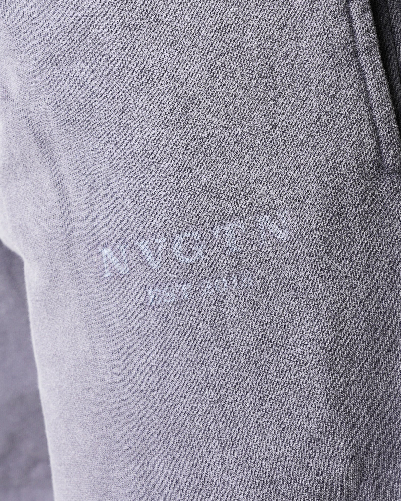 Charcoal Washed Straight Leg Lounge Pants - Image 4