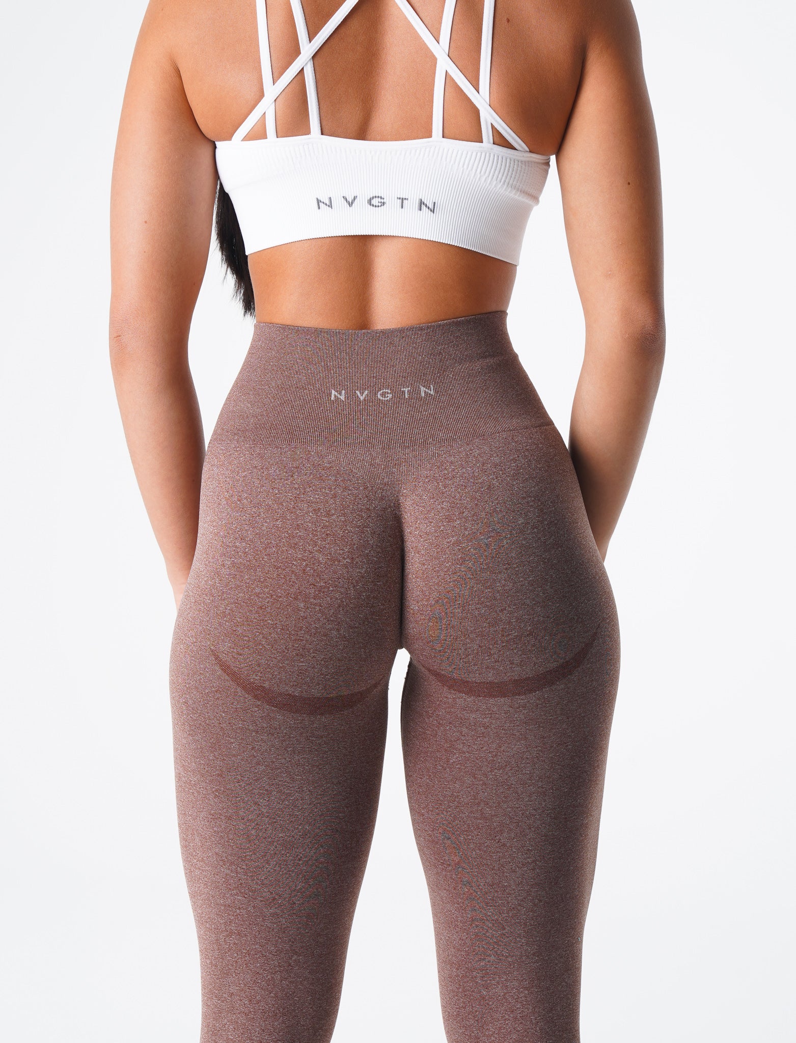 Cocoa Curve Seamless Leggings - Image 2