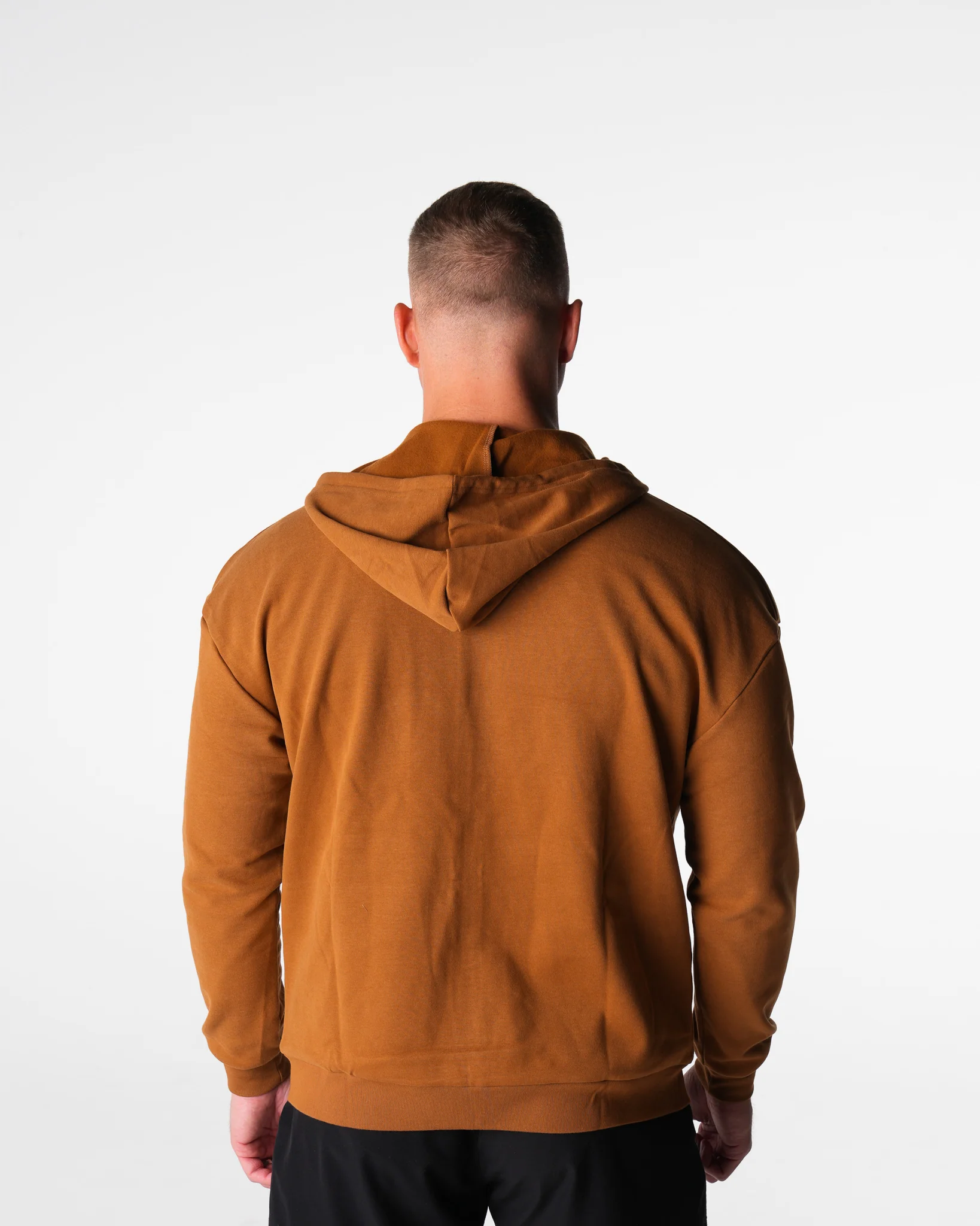 Copper Brown Elite Full Zip Hoodie - Image 2