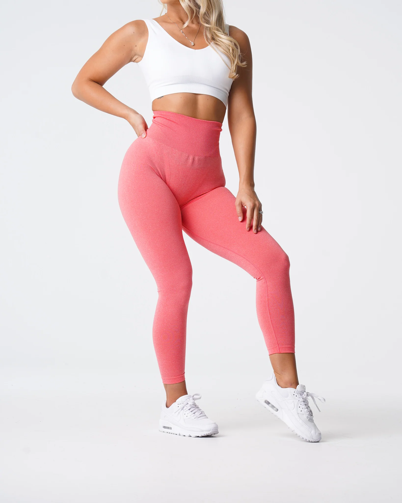 Coral NV Seamless Leggings - Image 3