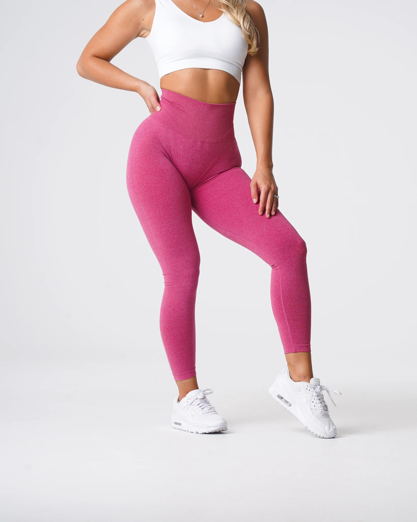 Crimson Curve Seamless Leggings - Image 3