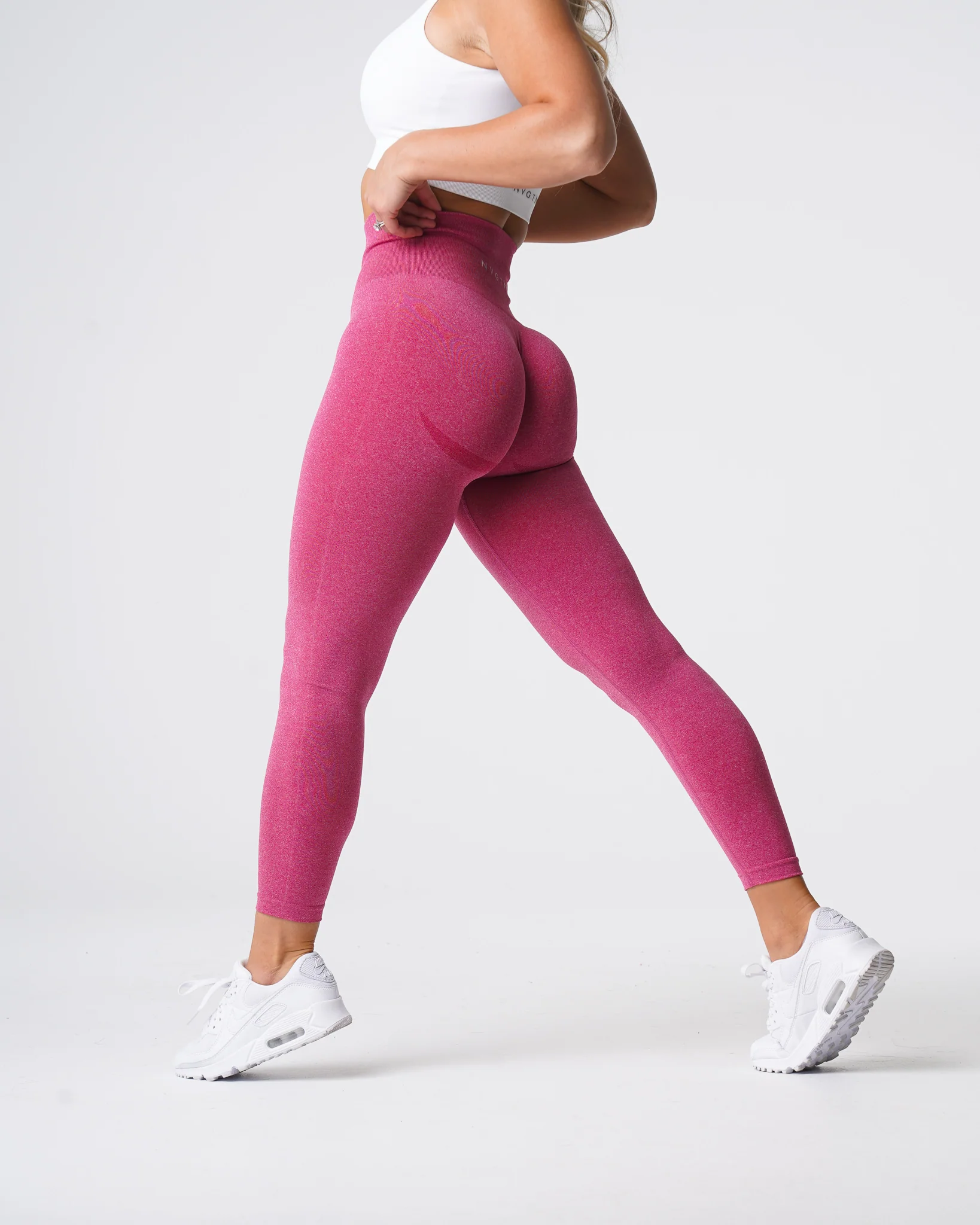 Crimson Curve Seamless Leggings - Image 4