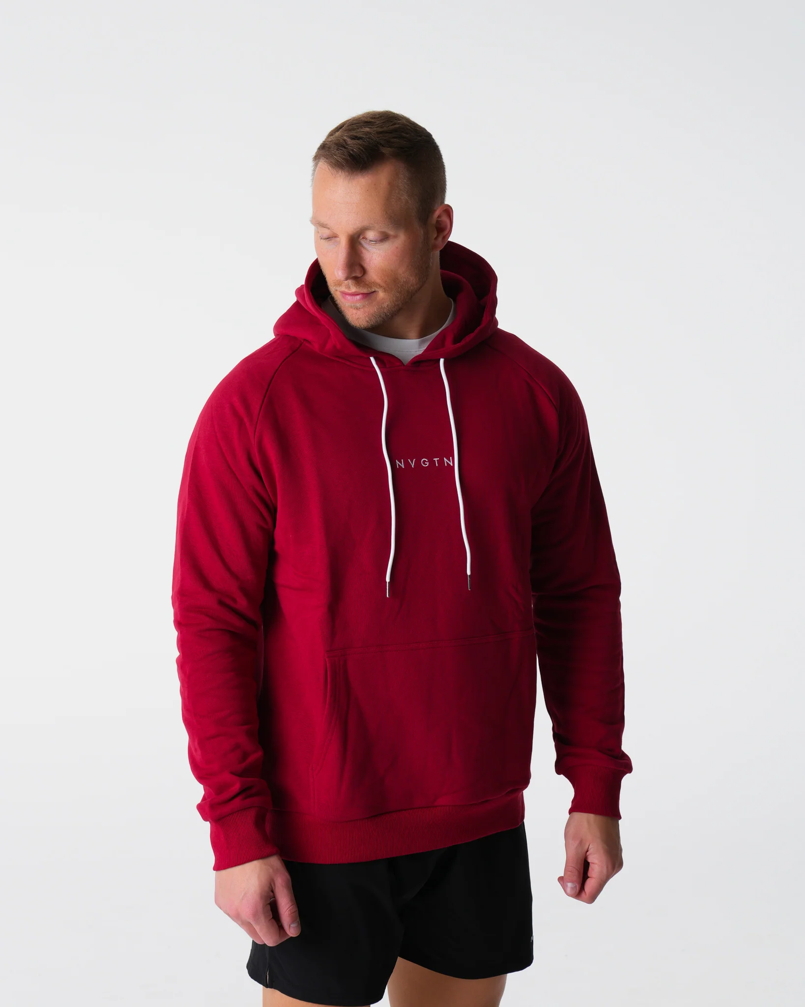 Crimson Lounge Hoodie - Image 3