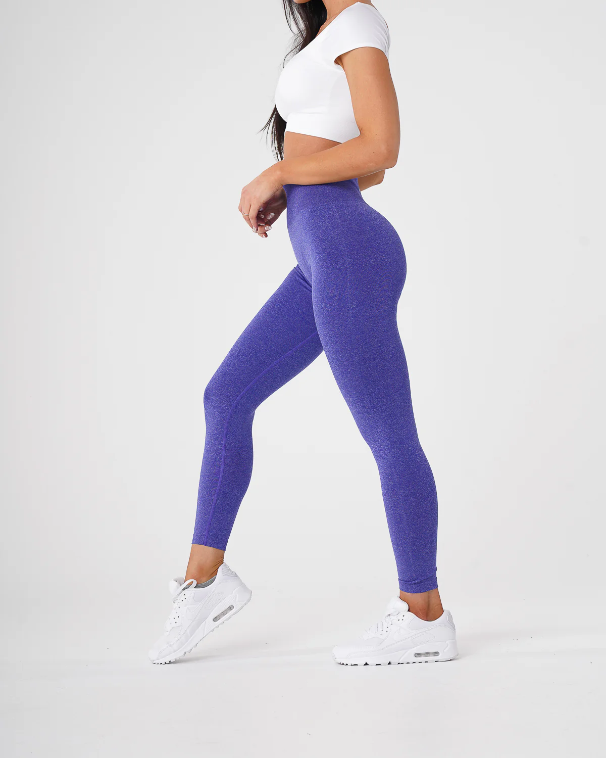 Electric Blue NV Seamless Leggings - Image 3