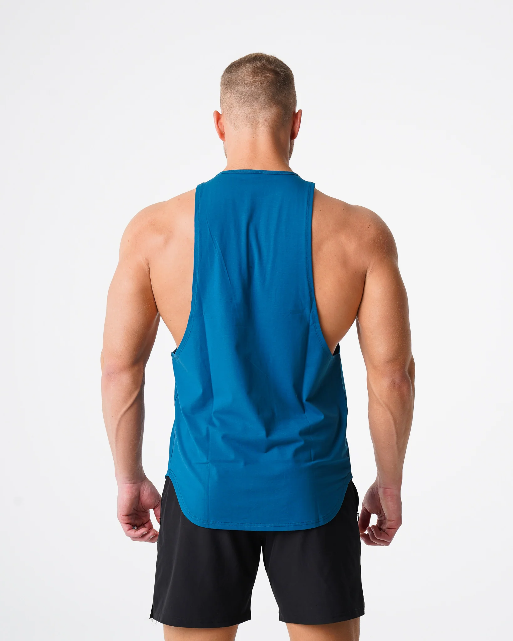 French Blue Pulse Edge Tank - Image 3
