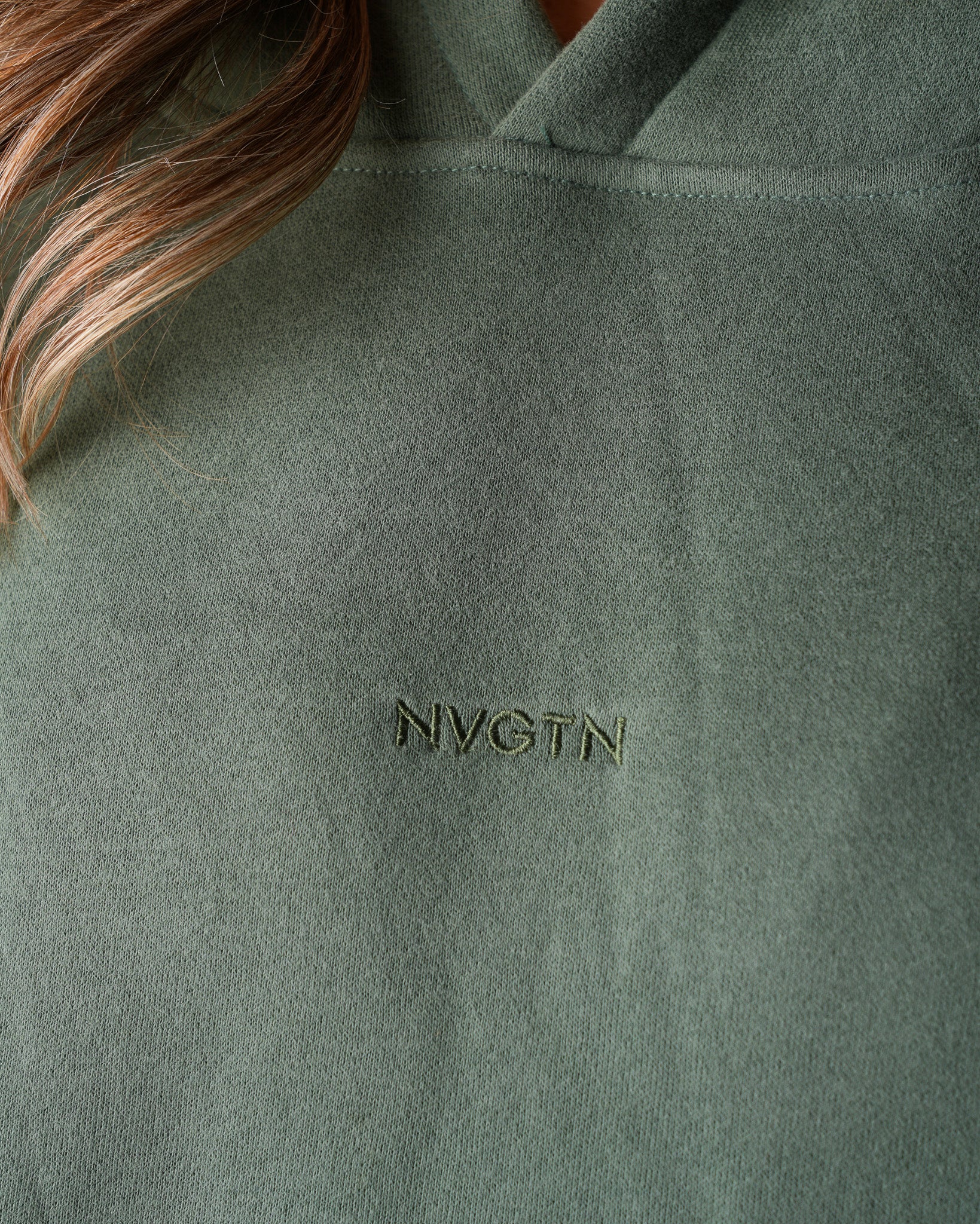 Frosted Olive Everyday Hoodie - Image 4