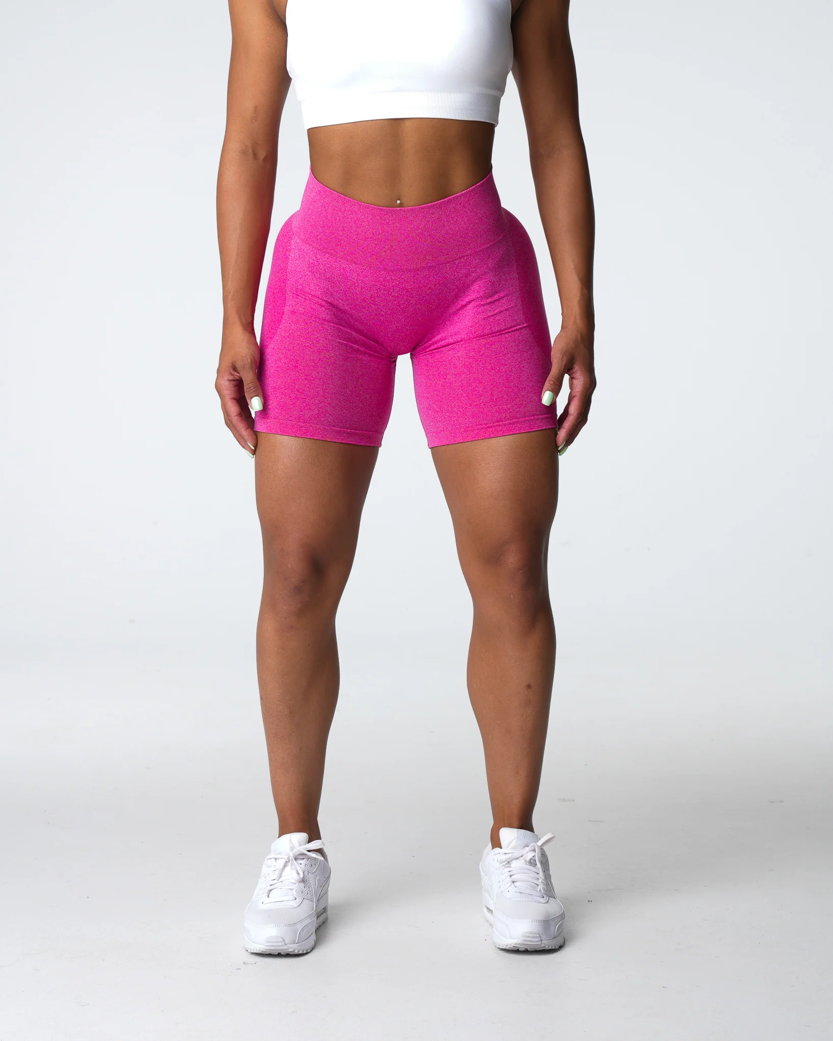 Fuchsia Contour Seamless Shorts - Image 3