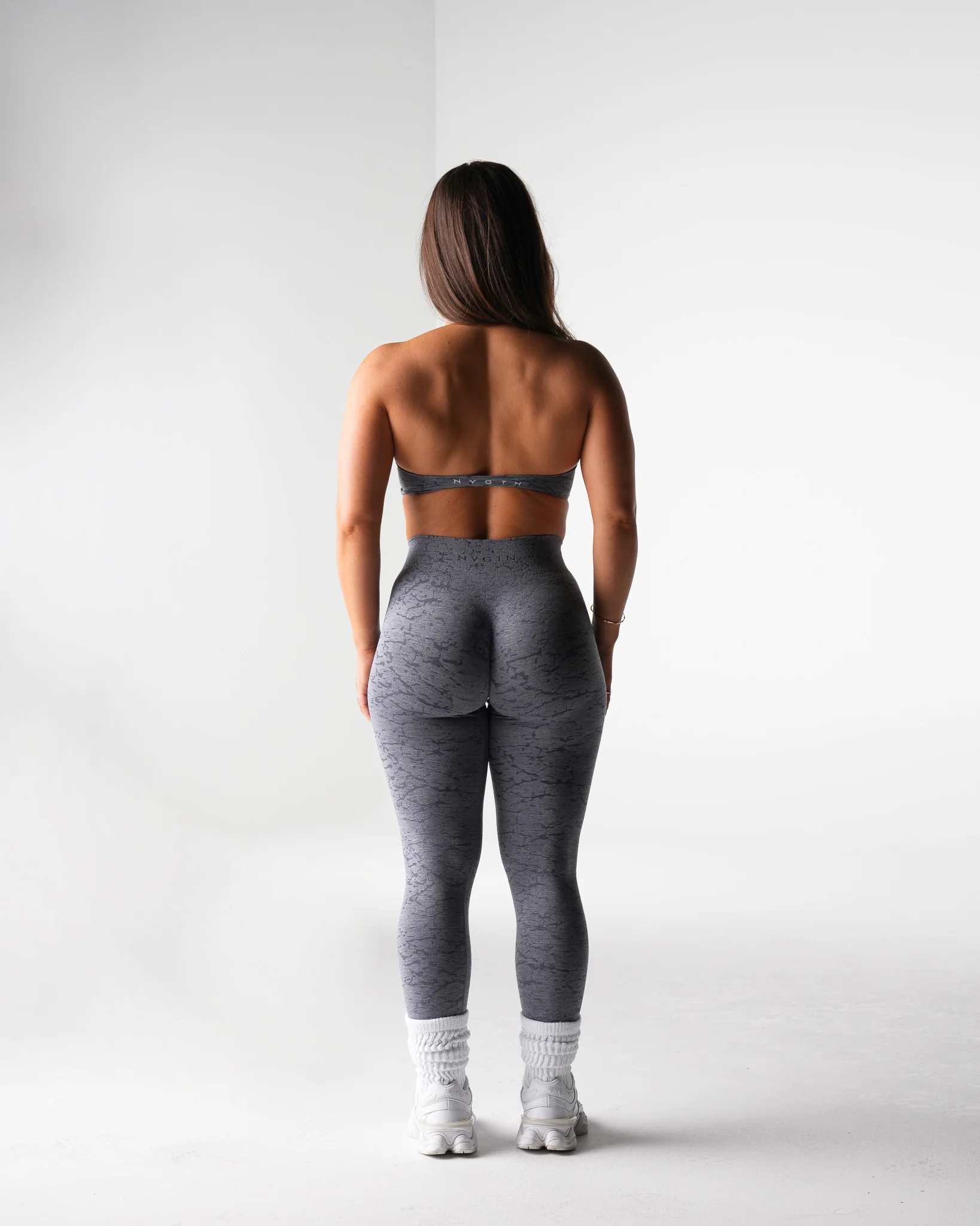 Grey Breakthrough Stunner Seamless Halter Bra - Image 4