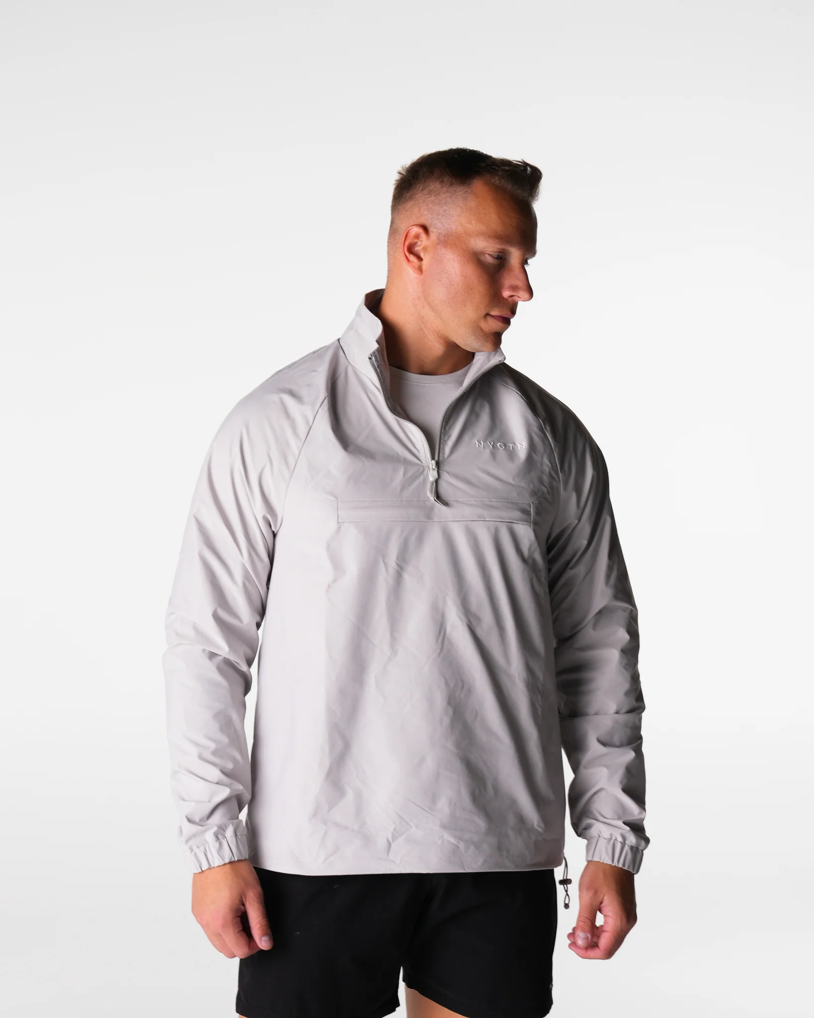 Grey Motion Windbreaker - Image 3