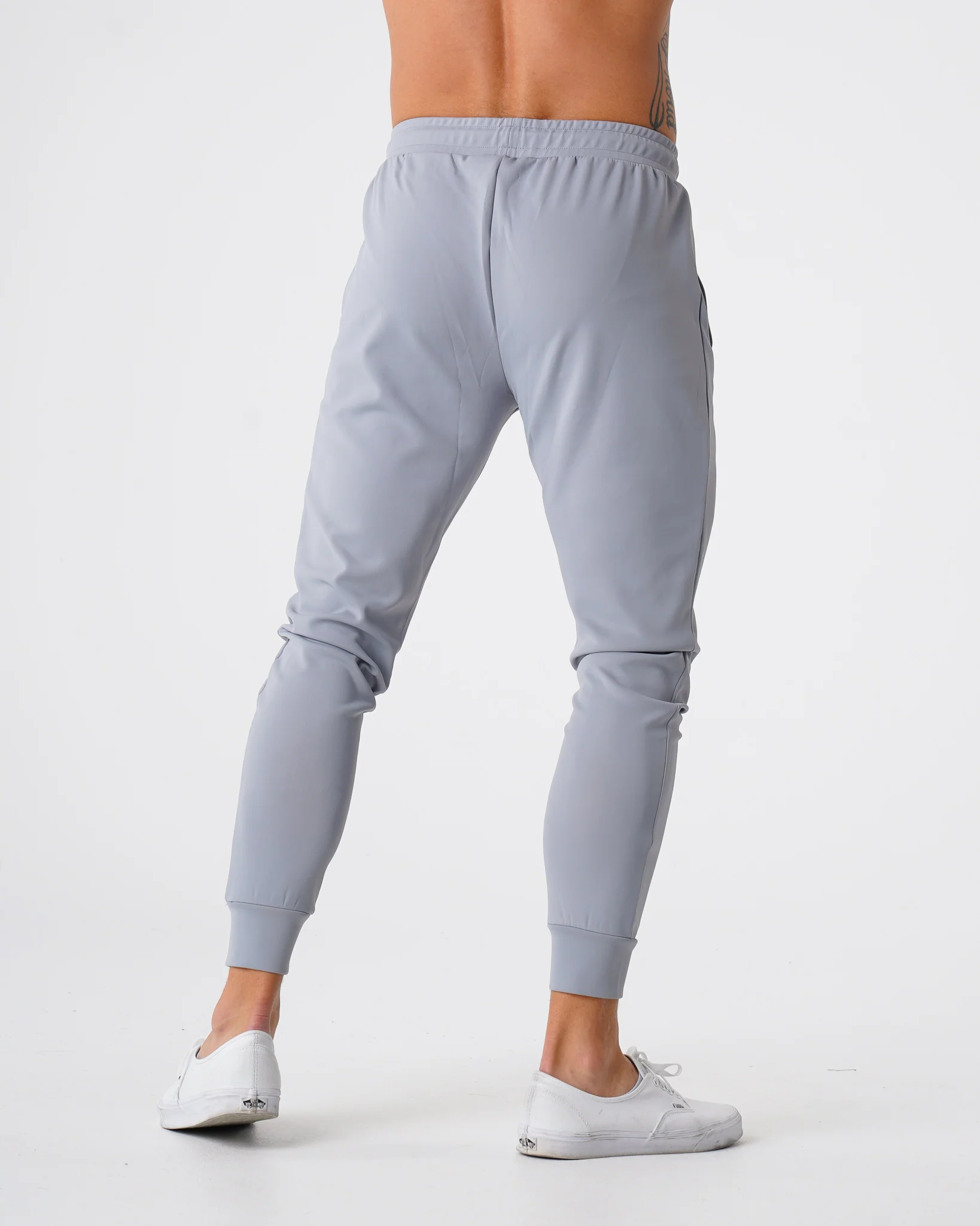 Grey Track Joggers - Image 4