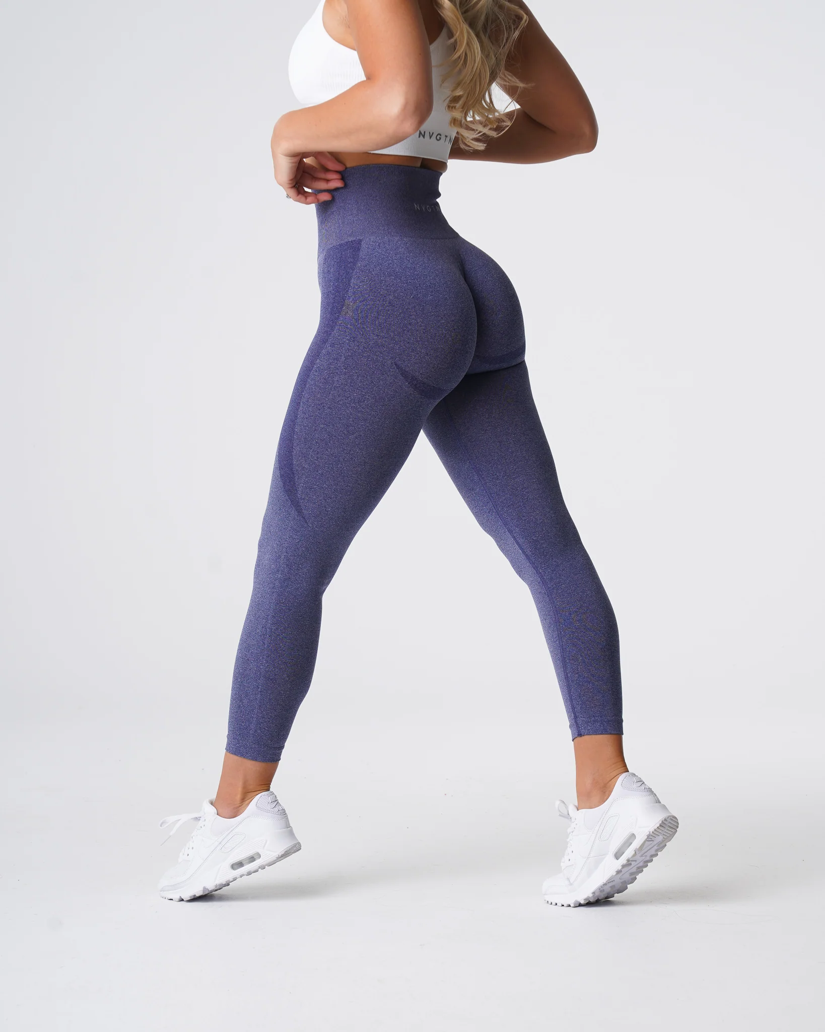 Indigo Contour Seamless Leggings - Image 4