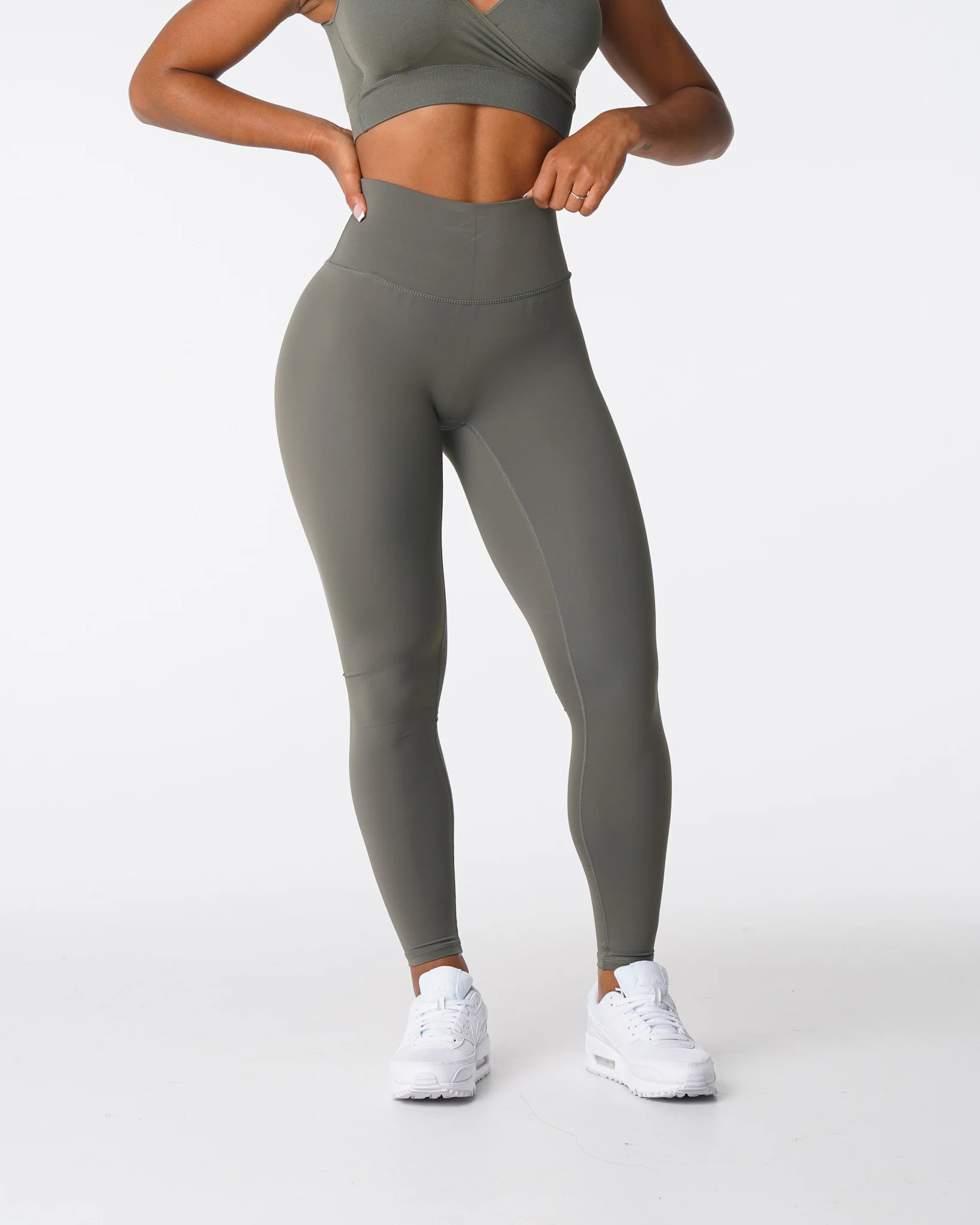 Khaki Green Signature 2.0 Leggings