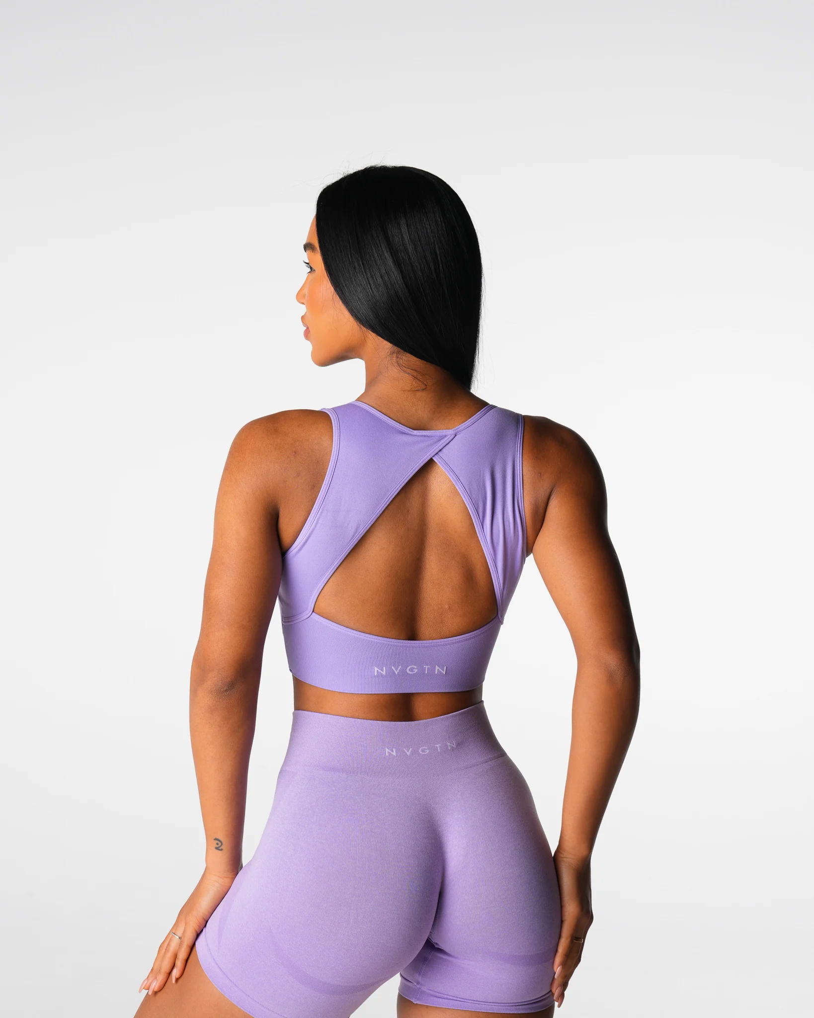 Lilac Empower Seamless Bra - Image 4