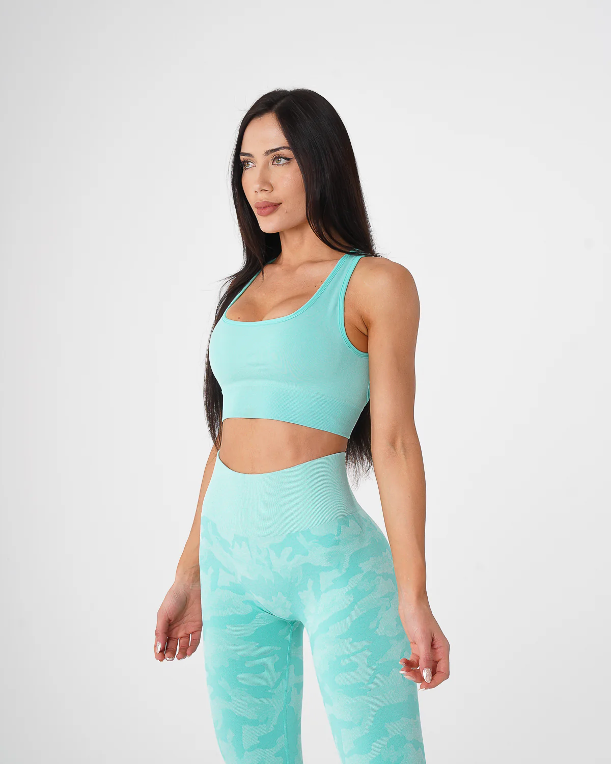 Mint Eclipse Seamless Bra - Image 2