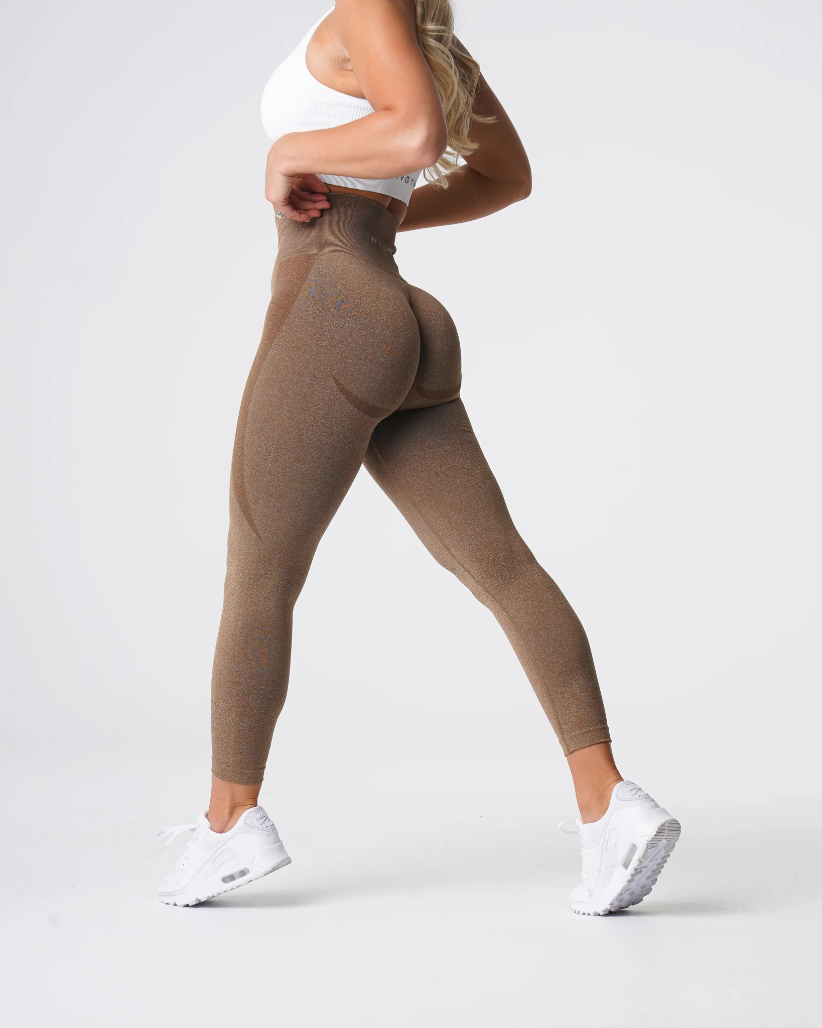 Mocha Contour Seamless Leggings - Image 4