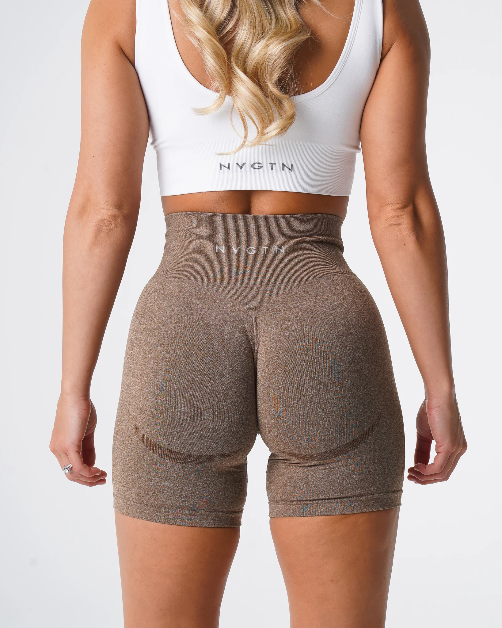 Mocha Contour Seamless Shorts - Image 2