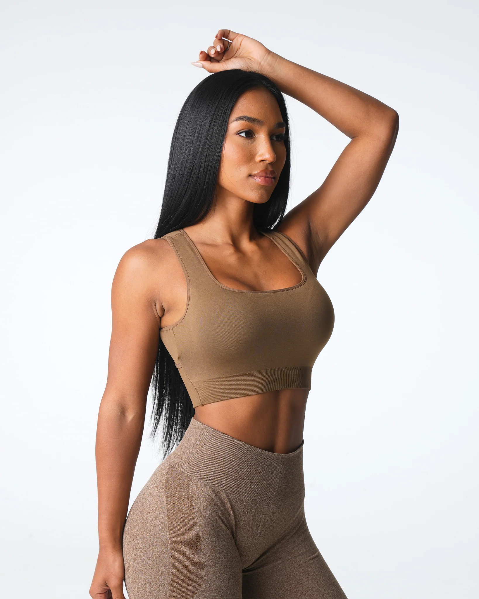 Mocha Empower Seamless Bra - Image 3