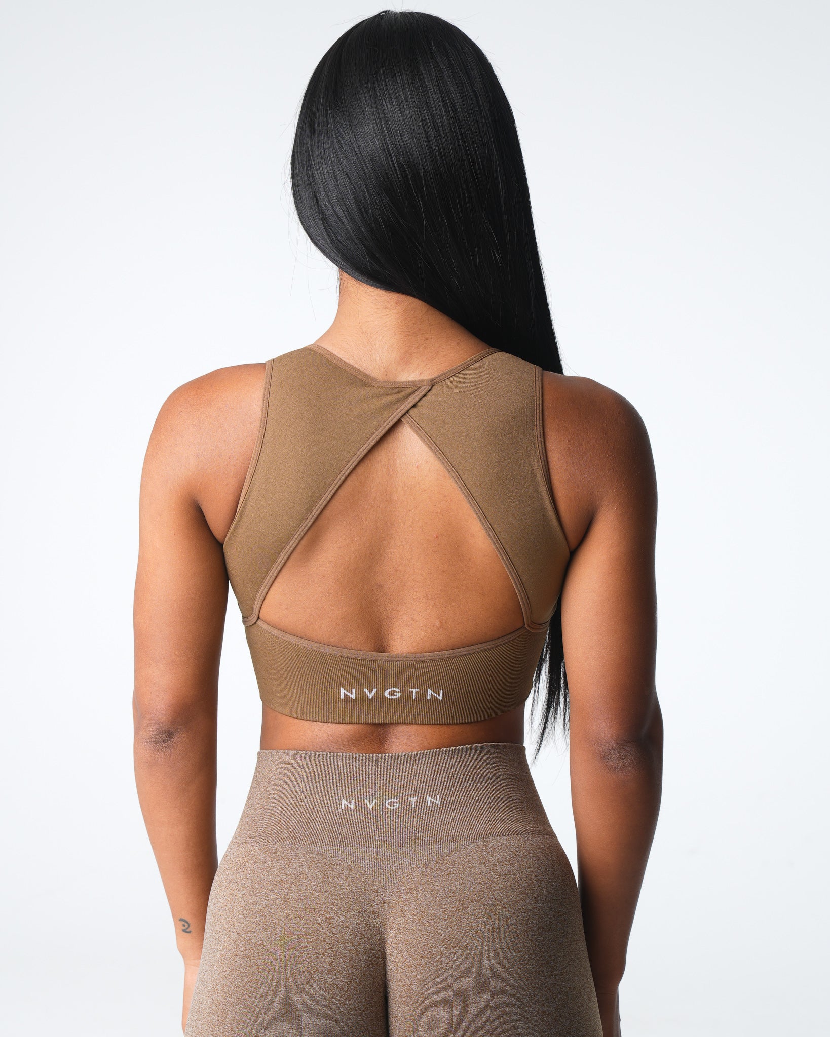 Mocha Empower Seamless Bra - Image 4