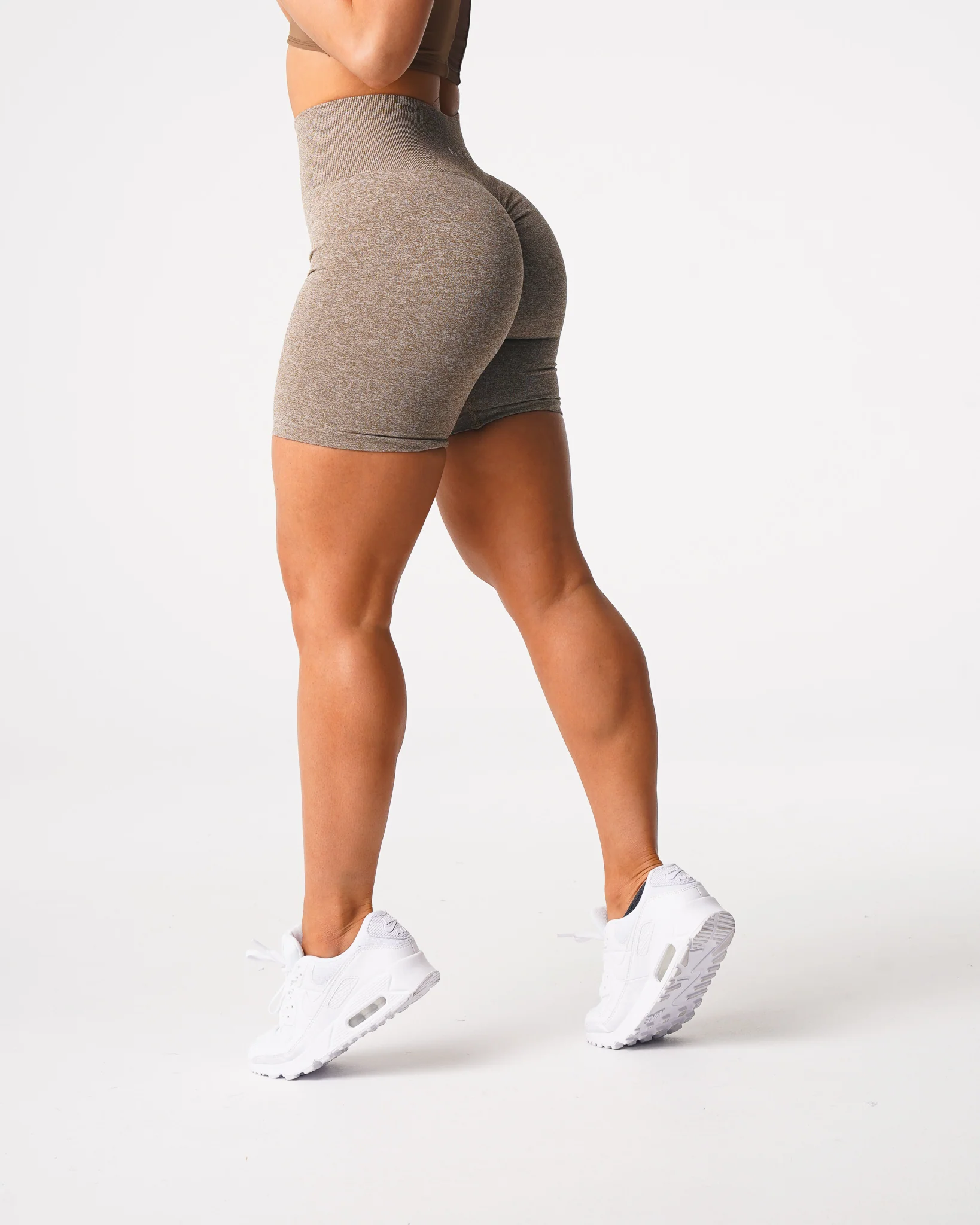 Mocha Scrunch Seamless Shorts - Image 4