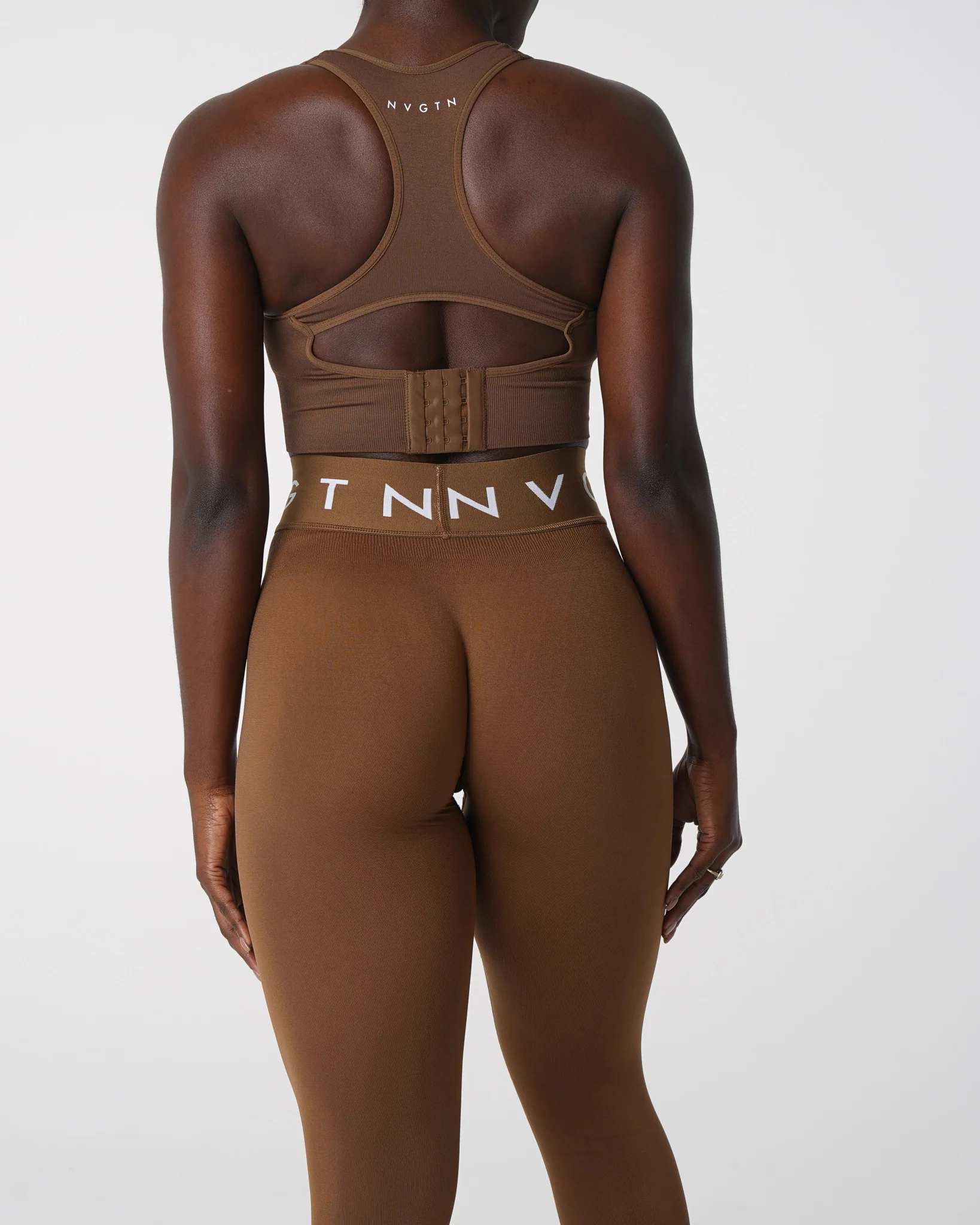 Mocha Sport Seamless Leggings - Image 2