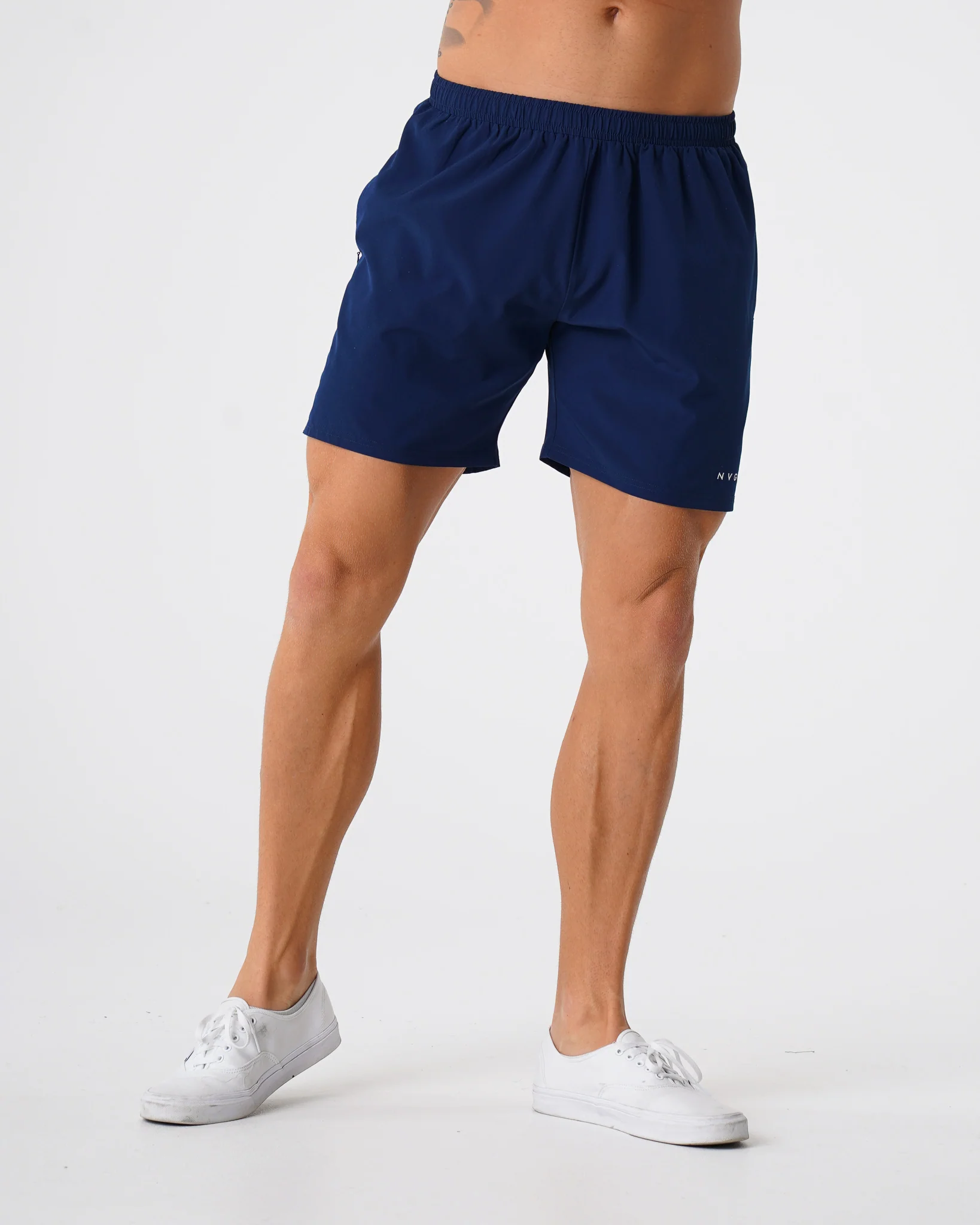 Navy Flex Shorts - Image 2