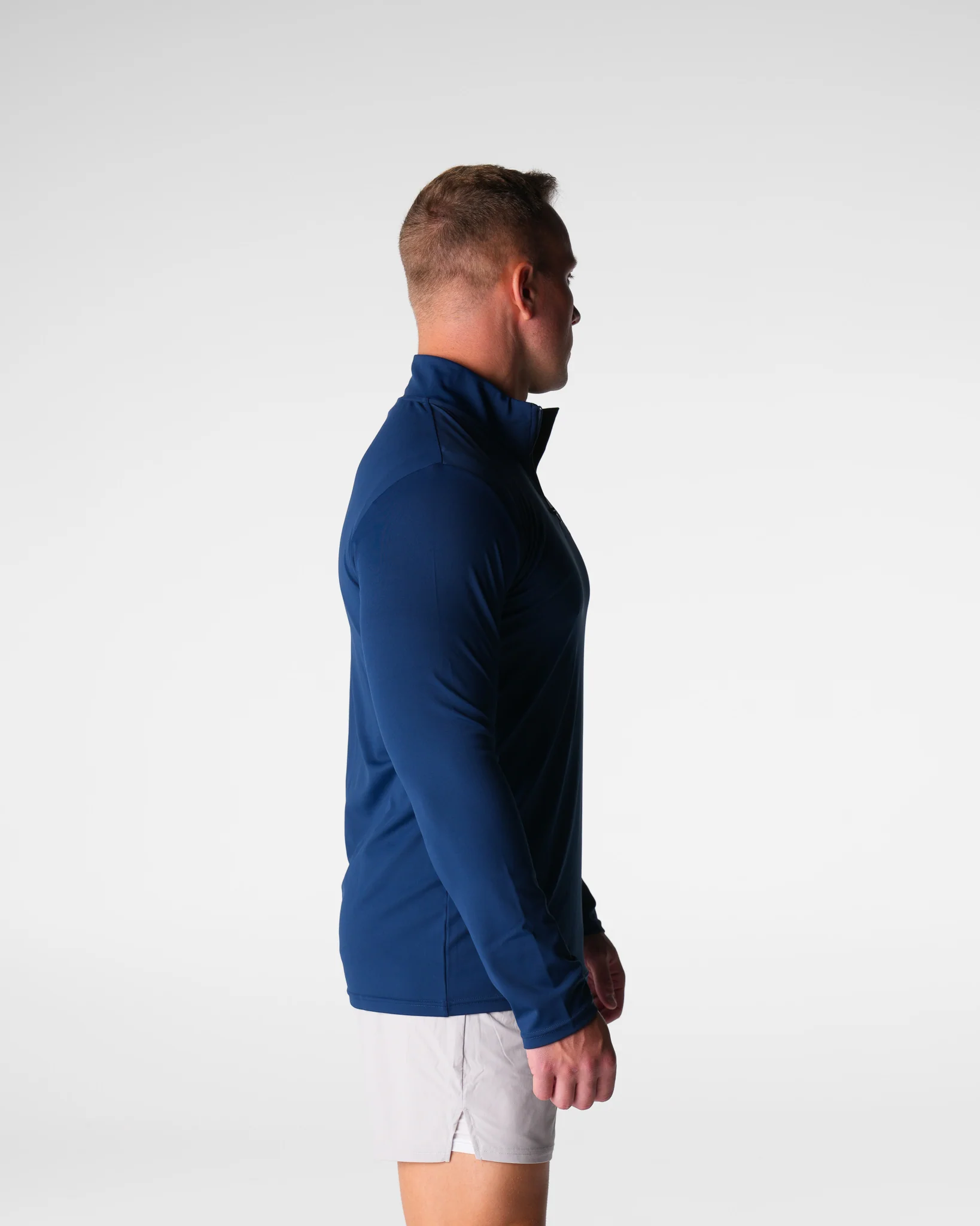 Navy Skyline Quarter Zip - Image 2