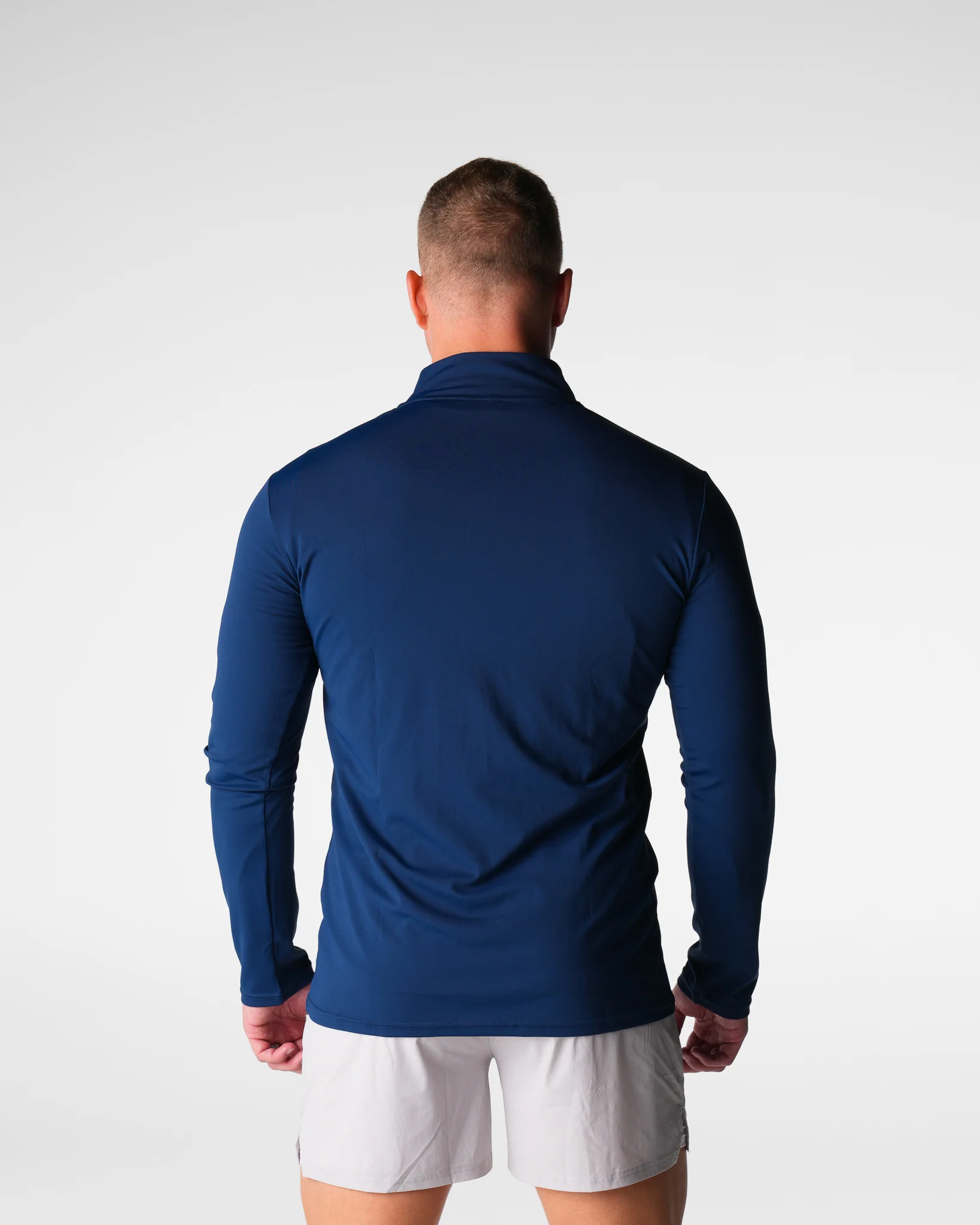 Navy Skyline Quarter Zip - Image 4