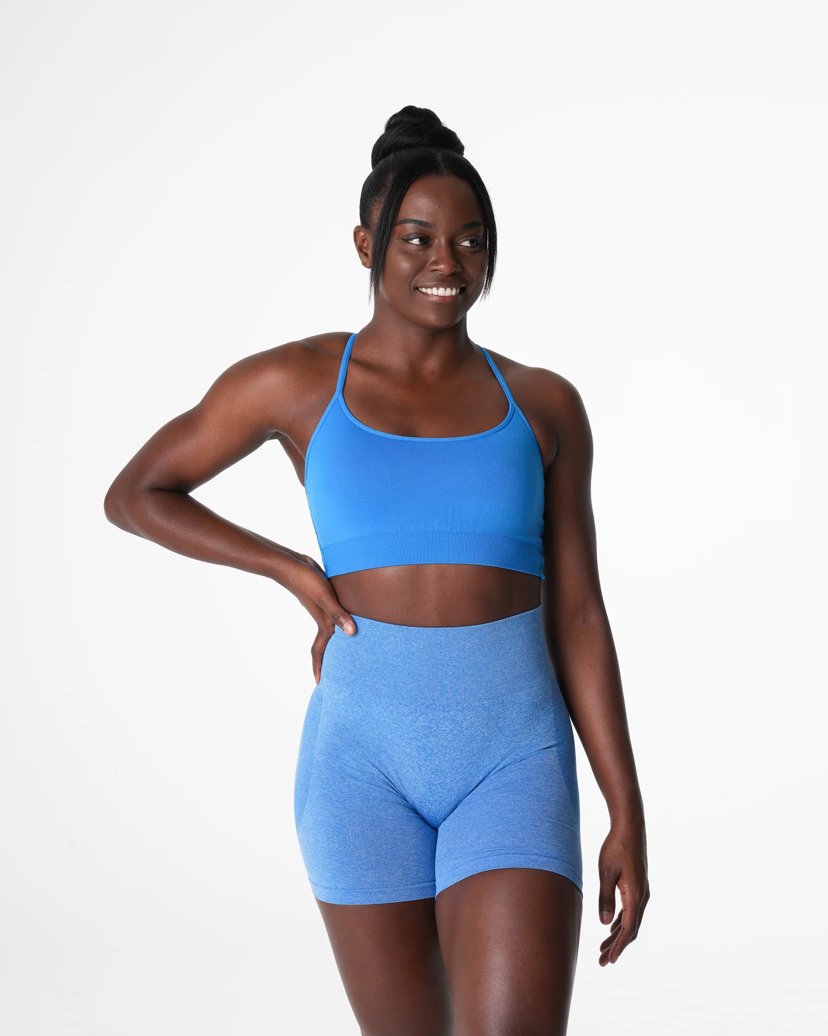 Ocean Blue Invincible Seamless Bra - Image 3