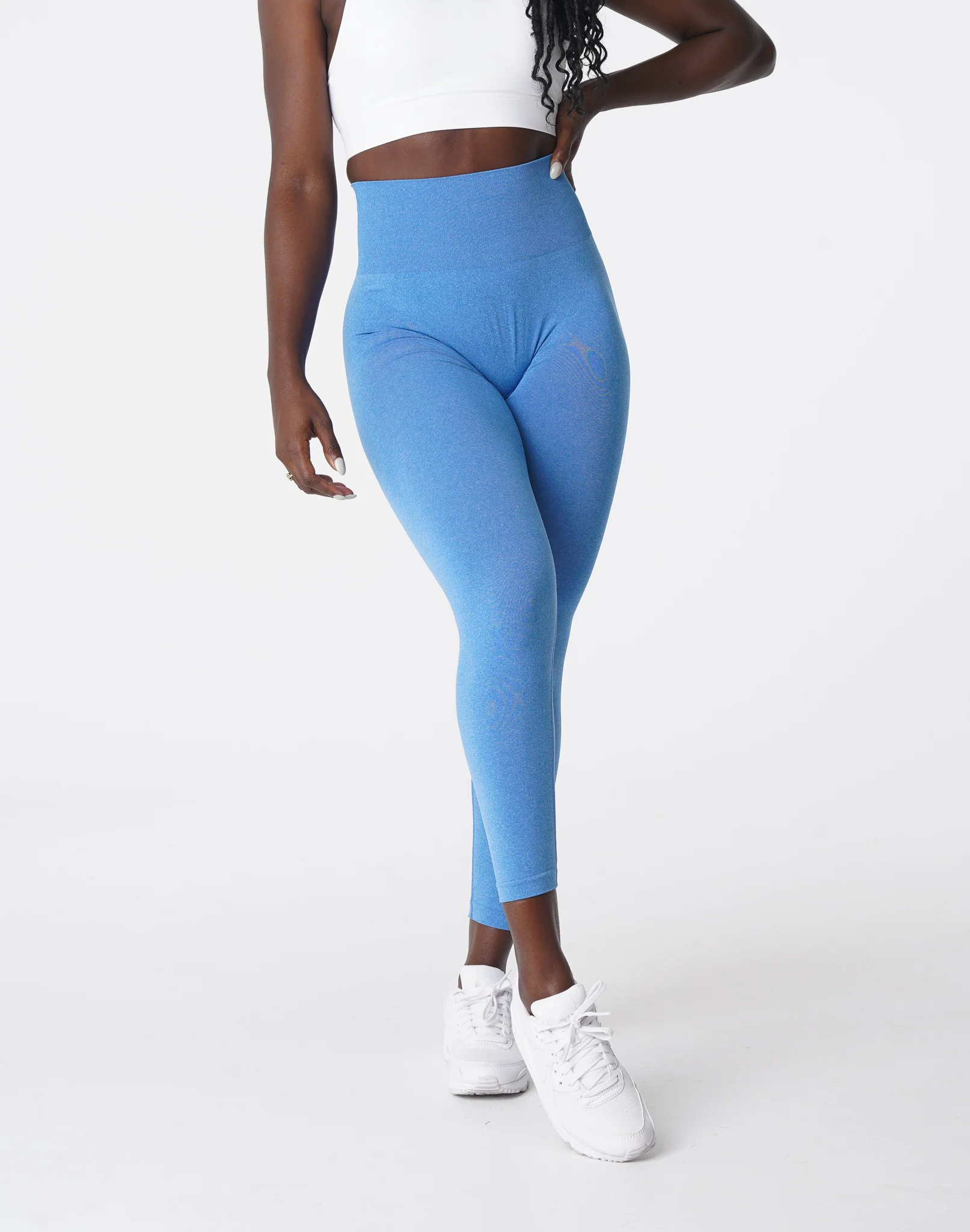 Ocean Blue NV Seamless Leggings - Image 3