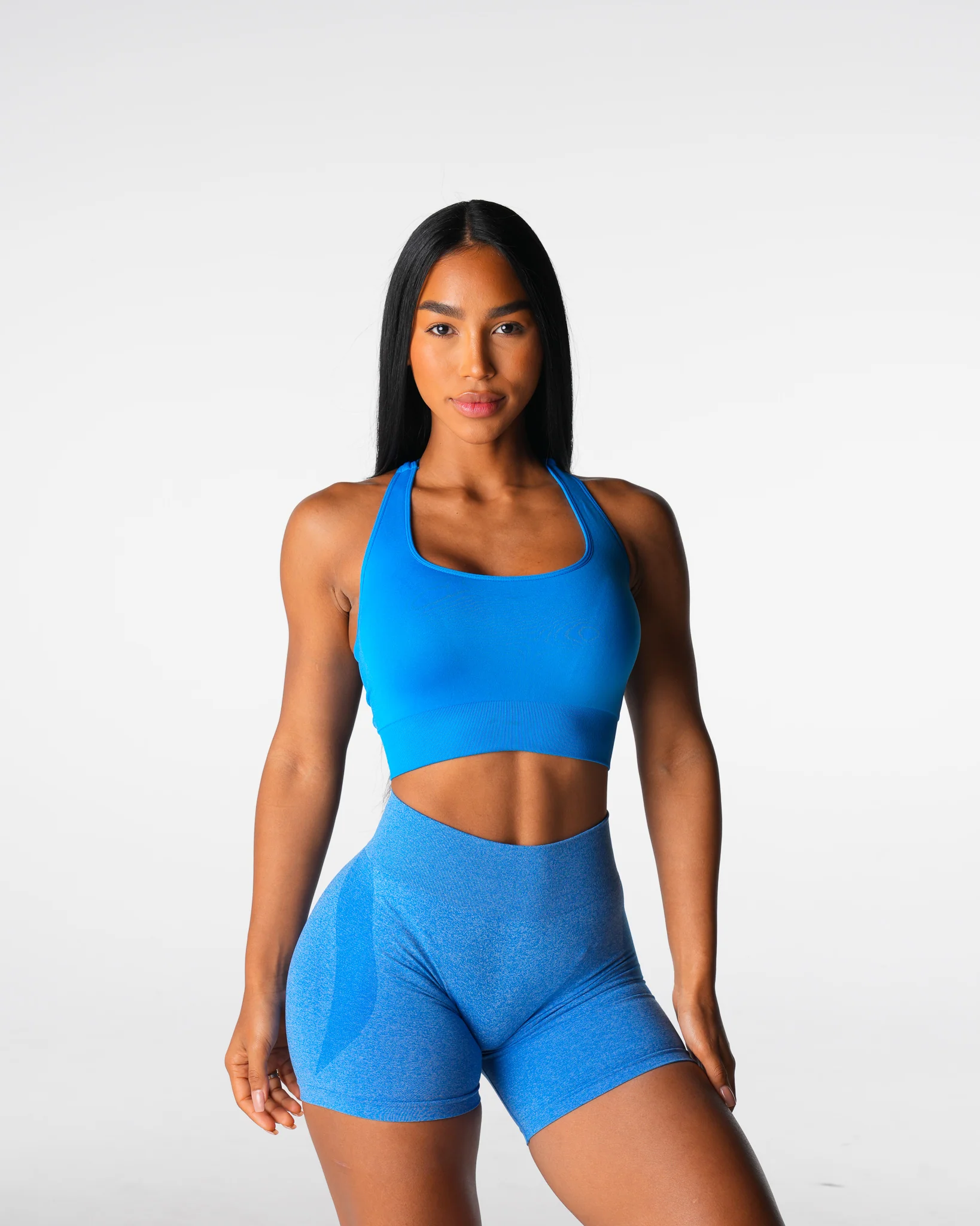 Ocean Blue Thrive Seamless Bra - Image 2