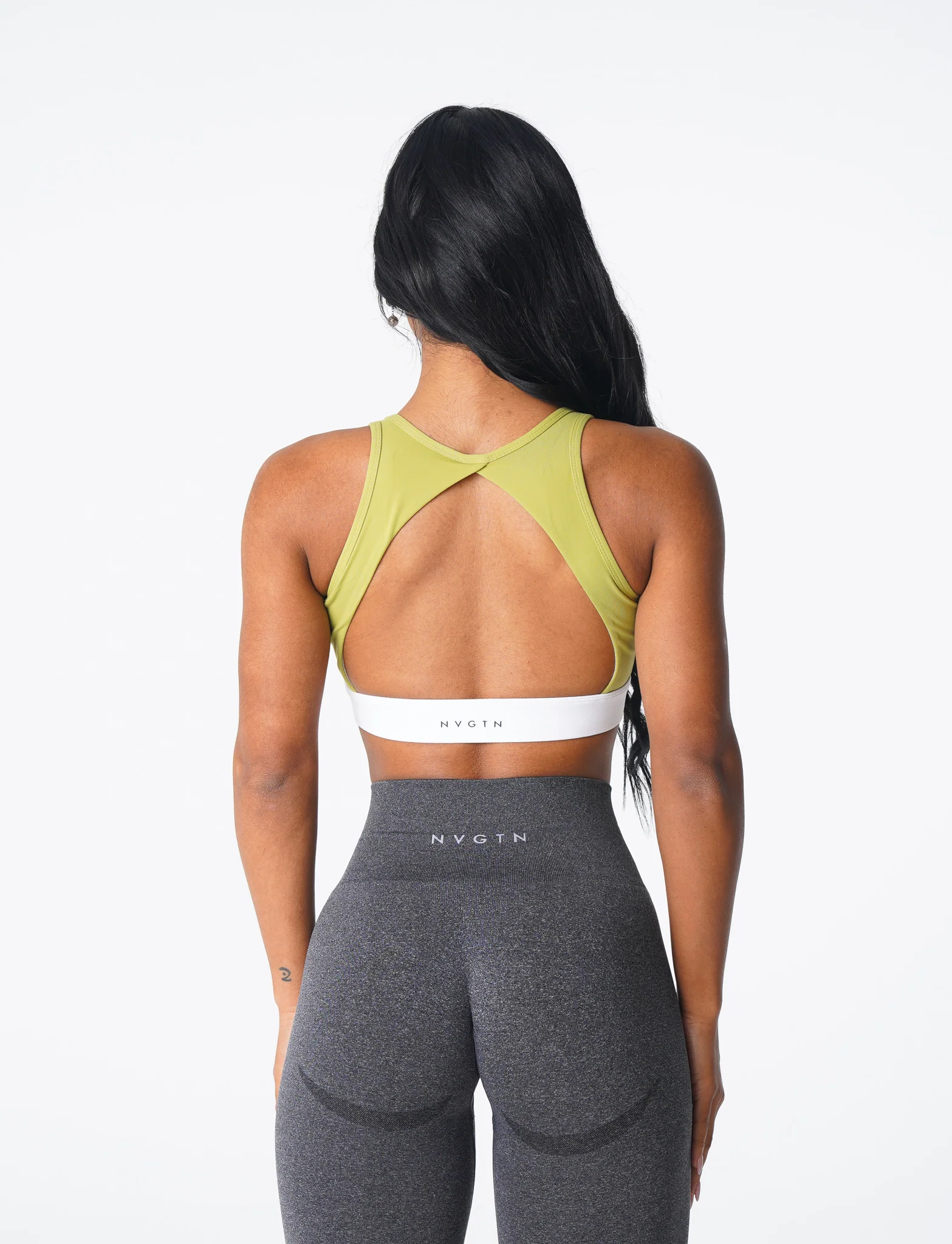 Olive Agility Bra - Image 4