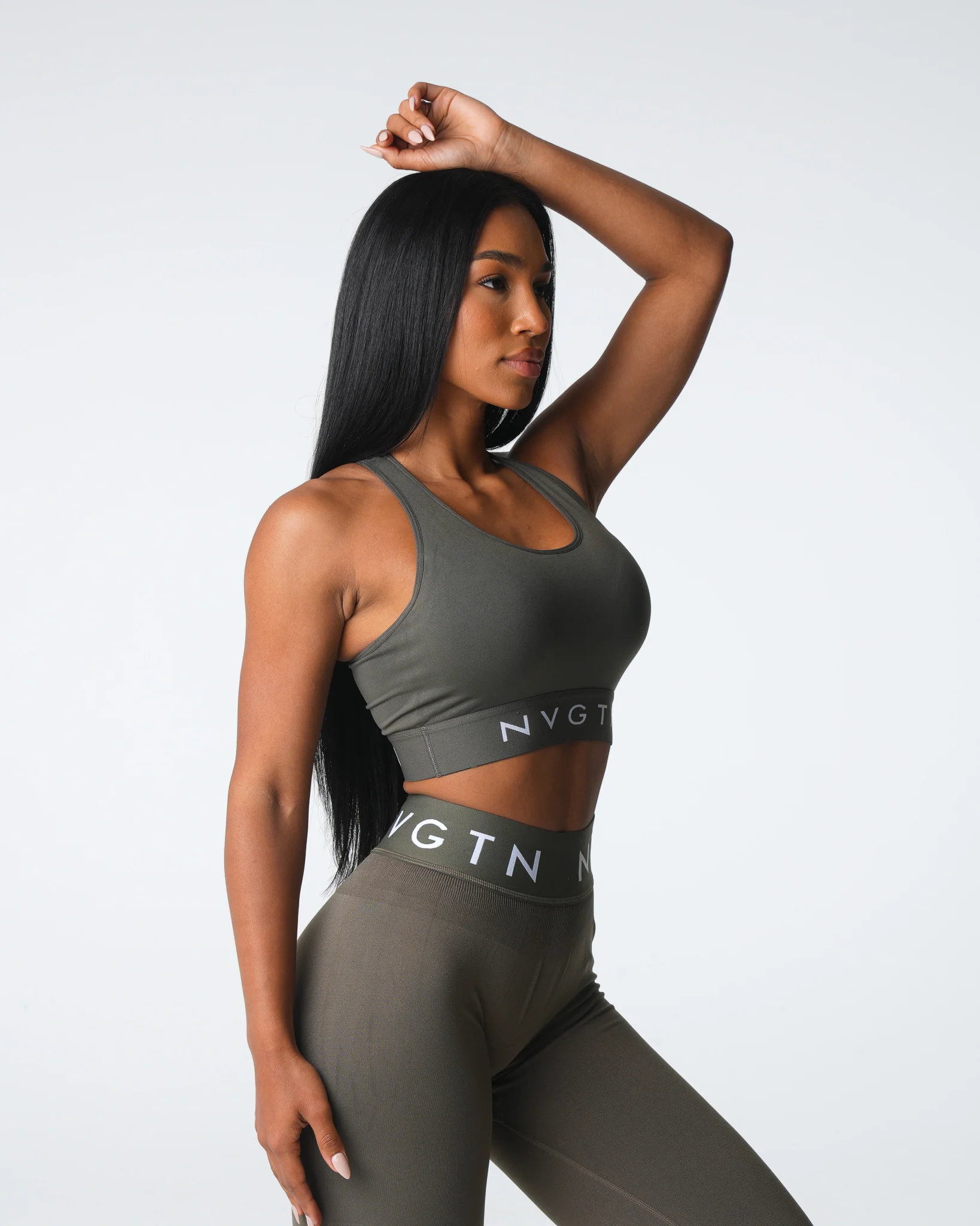 Olive Legacy Sport Seamless Bra - Image 3