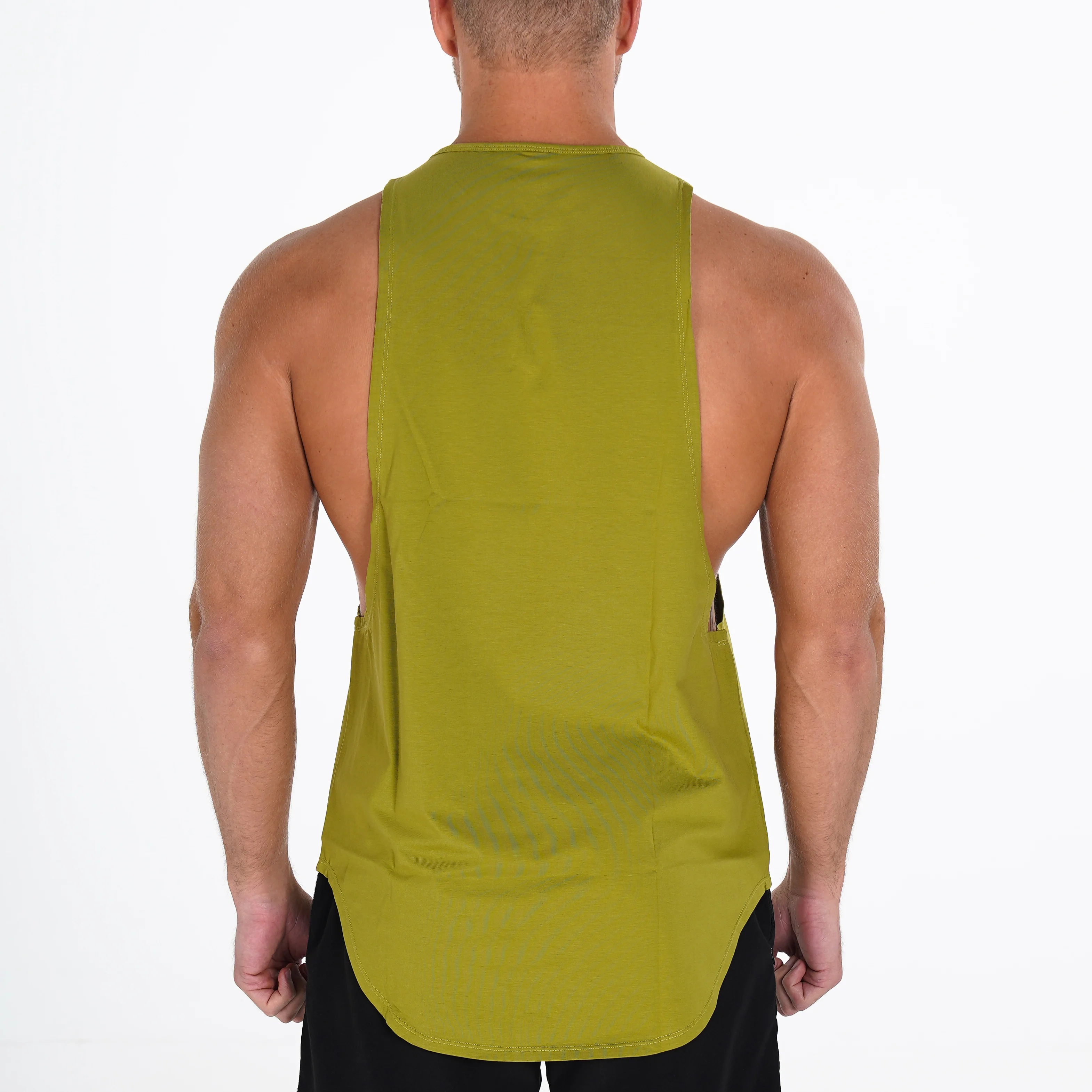 Olive Pulse Edge Tank - Image 2