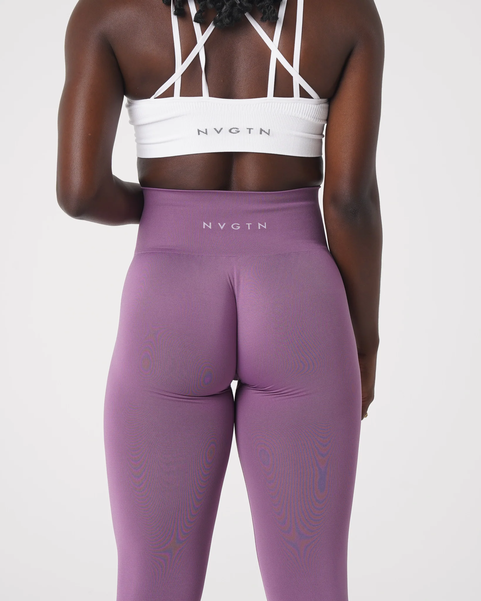 Orchid Solid Seamless Leggings - Image 2